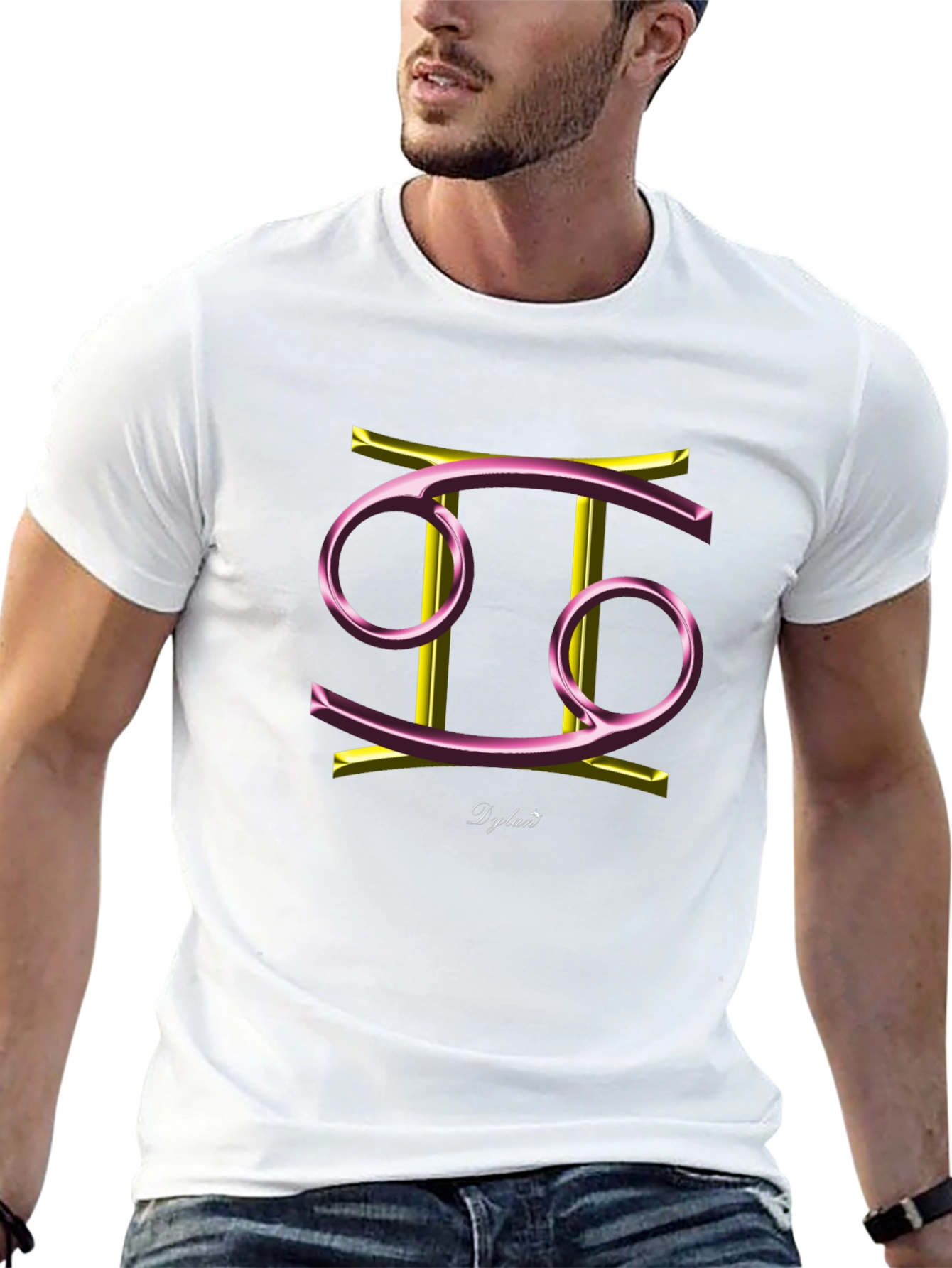 Gemini Zodiac Sign Graphic T-Shirt
