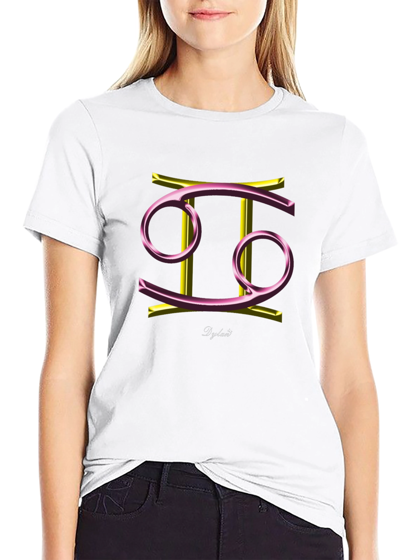 Gemini Zodiac Sign Graphic T-Shirt