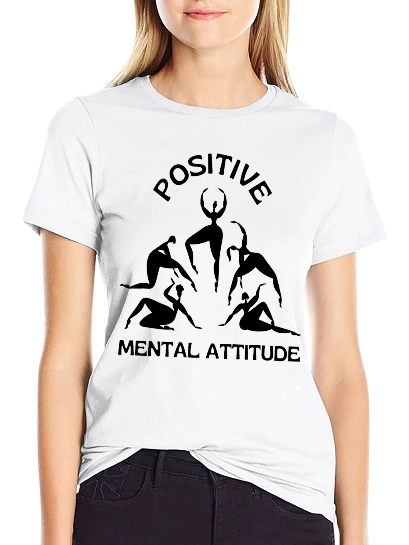 Positive Mental Attitude Graphic Tee - Black