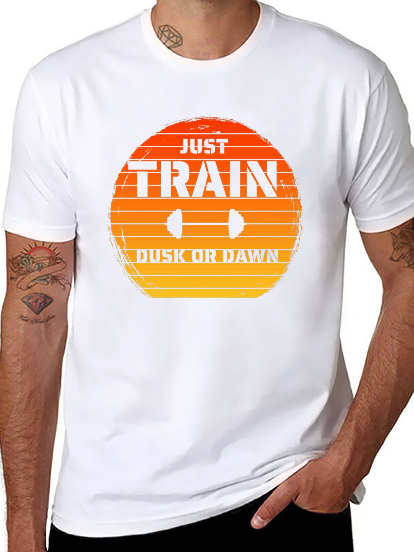 Just Train Dusk or Dawn Graphic Tee
