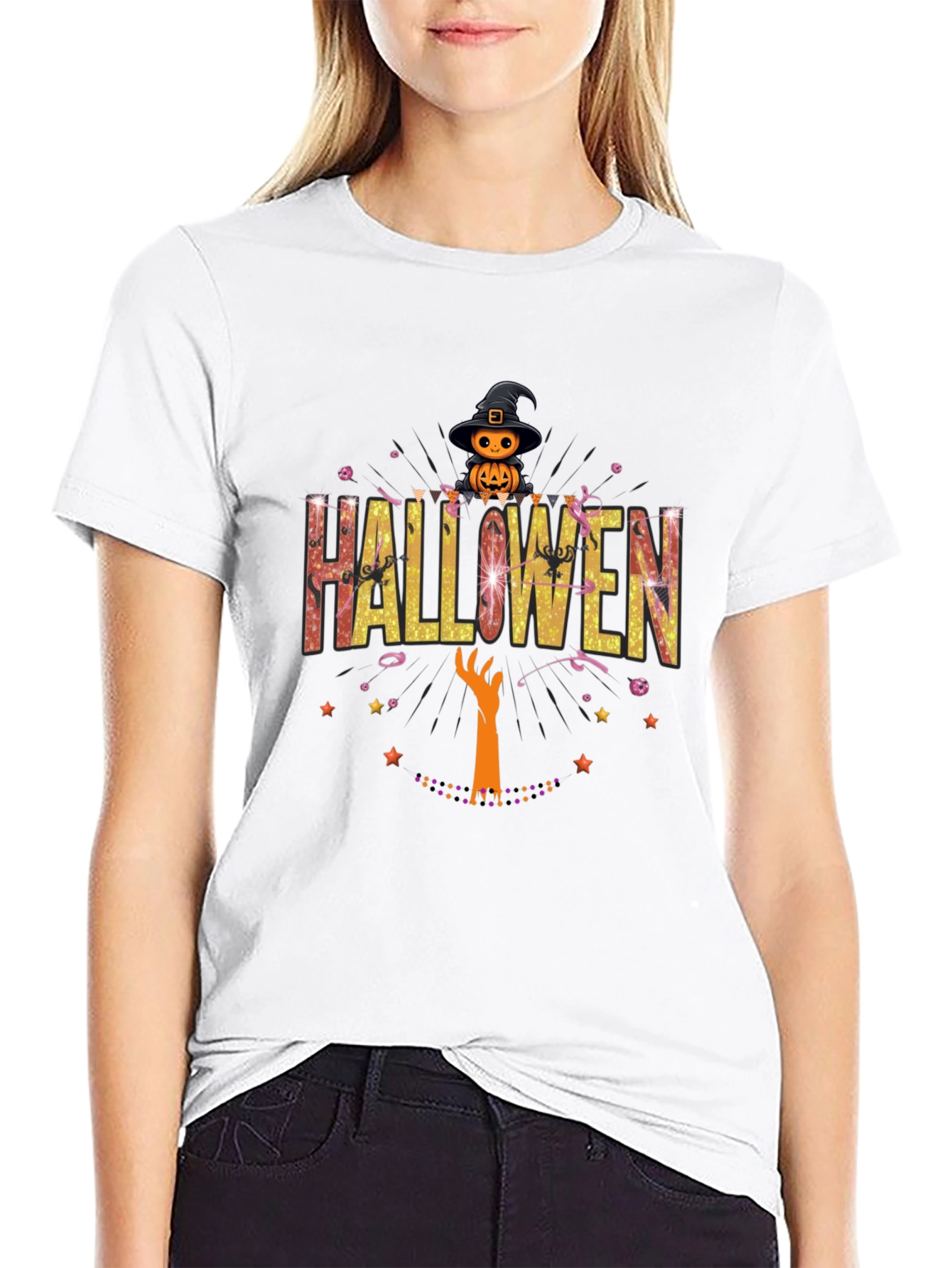 Halloween Graphic Tee - Spooky Season Shirt