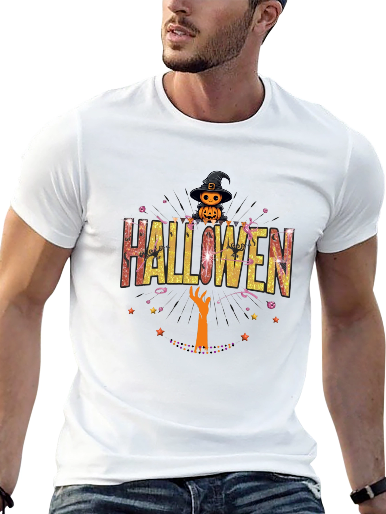 Halloween Graphic Tee - Spooky Season Shirt