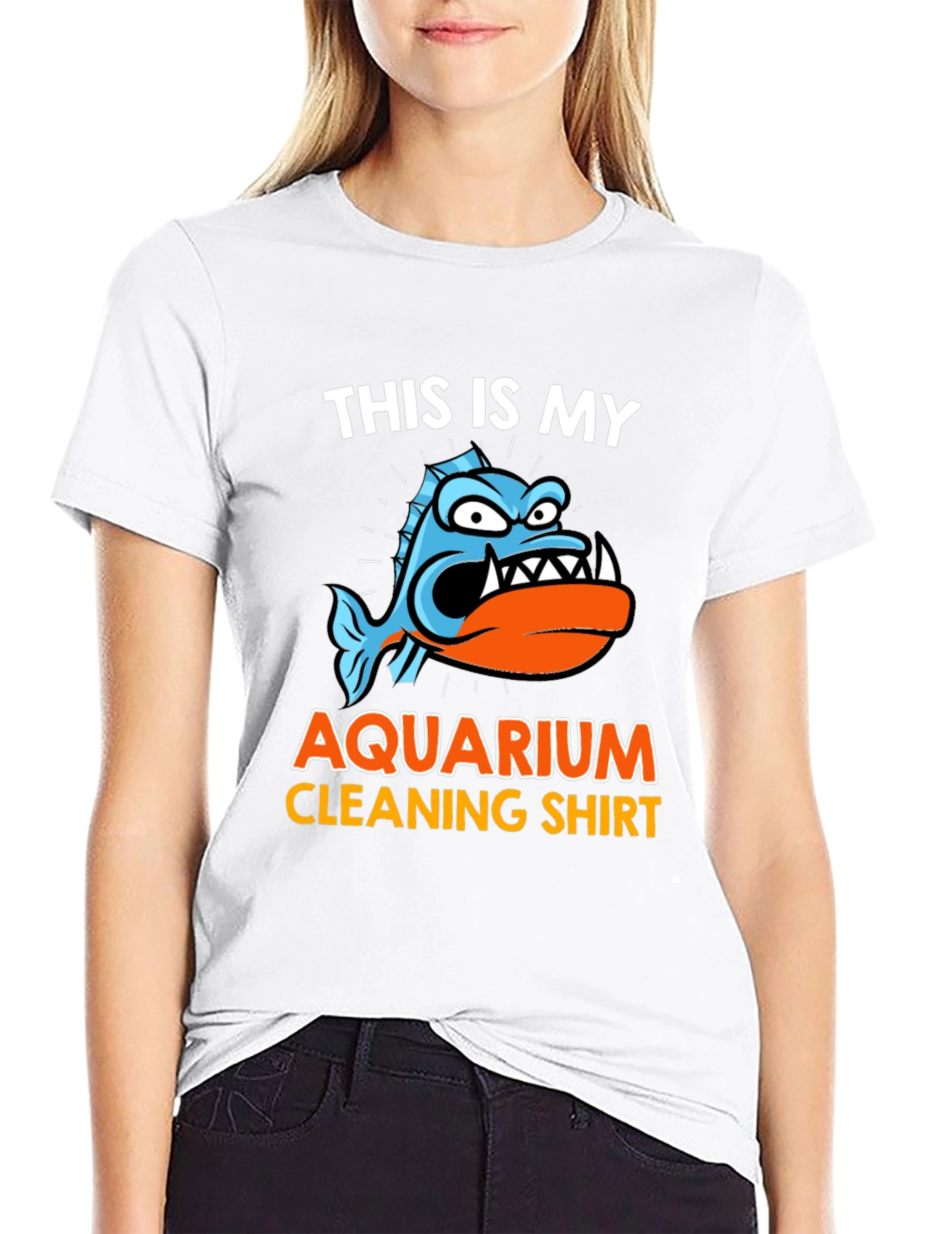 Aquarium Cleaning T-Shirt - Funny Fish Keeper Tee