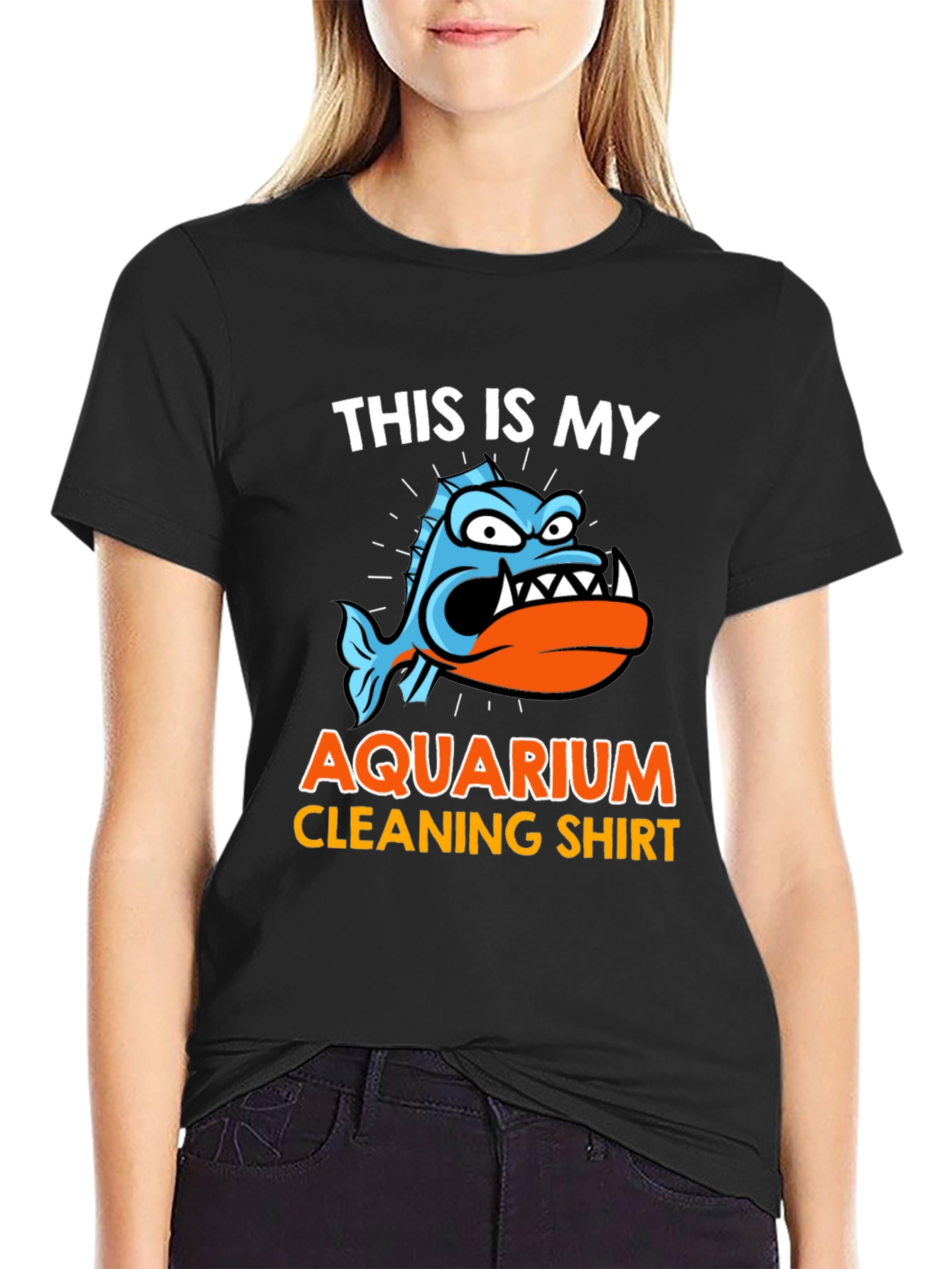 Aquarium Cleaning T-Shirt - Funny Fish Keeper Tee