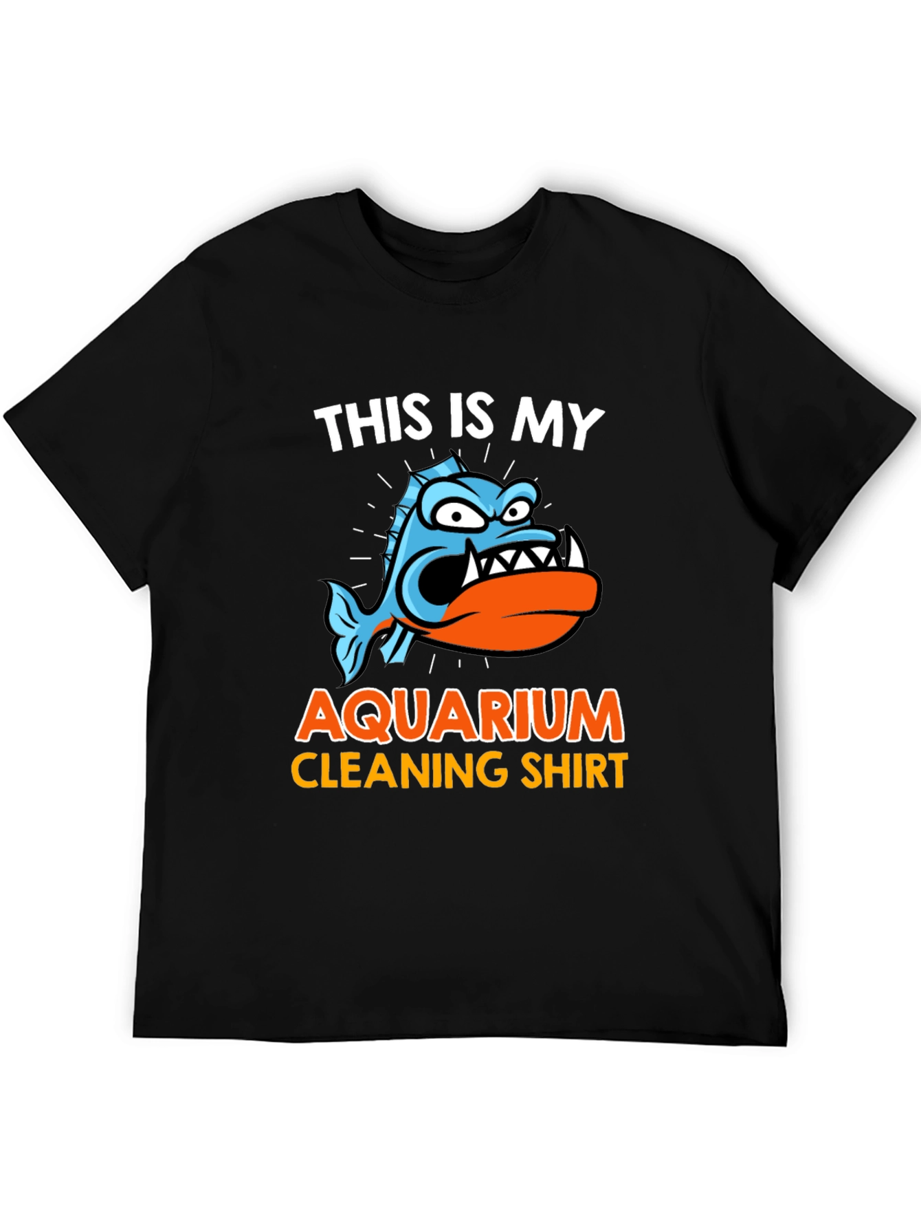 Aquarium Cleaning T-Shirt - Funny Fish Keeper Tee