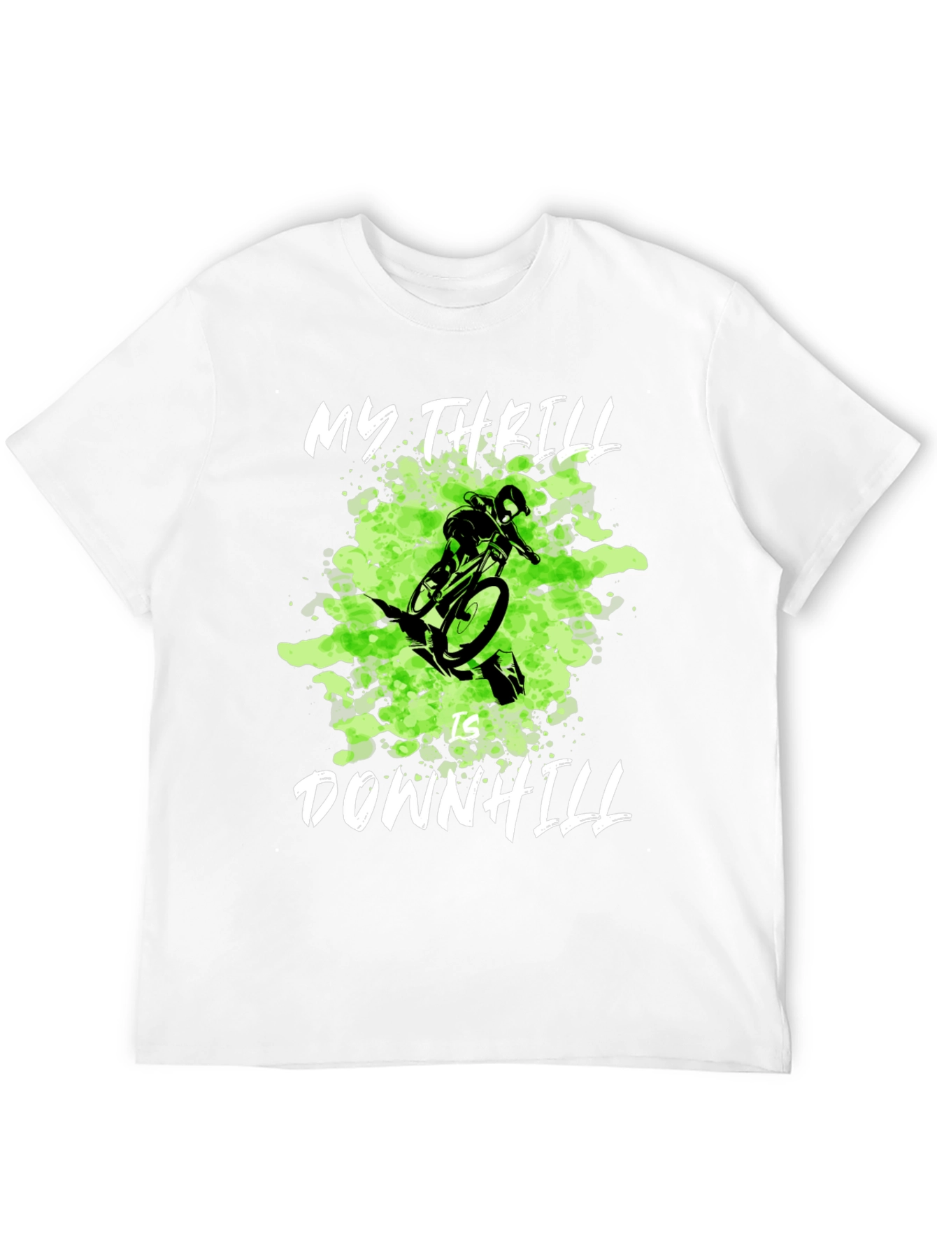 My Thrill is Downhill Mountain Biking T-Shirt