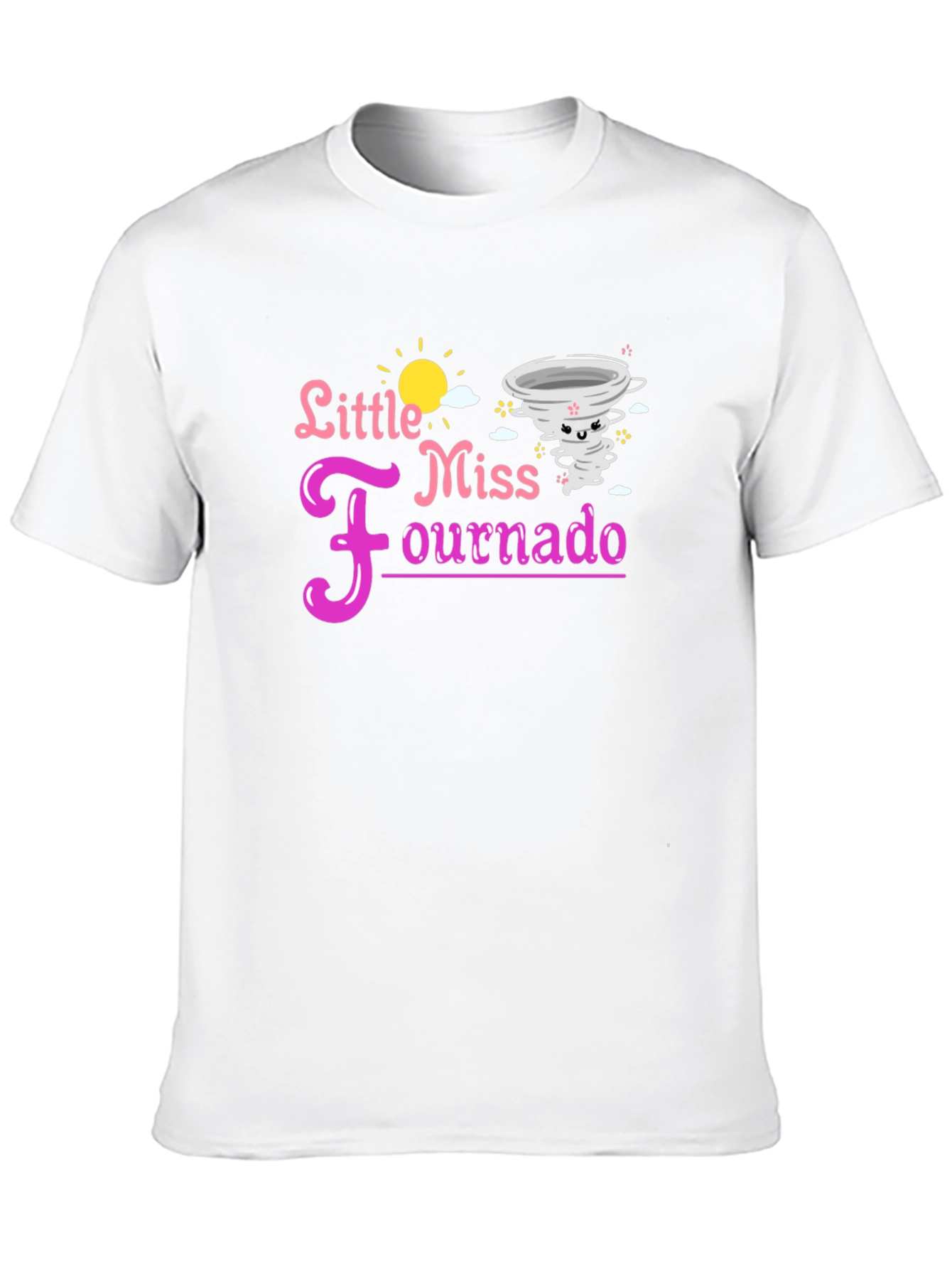 Little Miss Fournado Black Tee