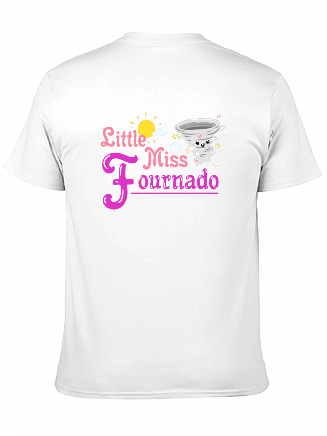 Little Miss Fournado Black Tee