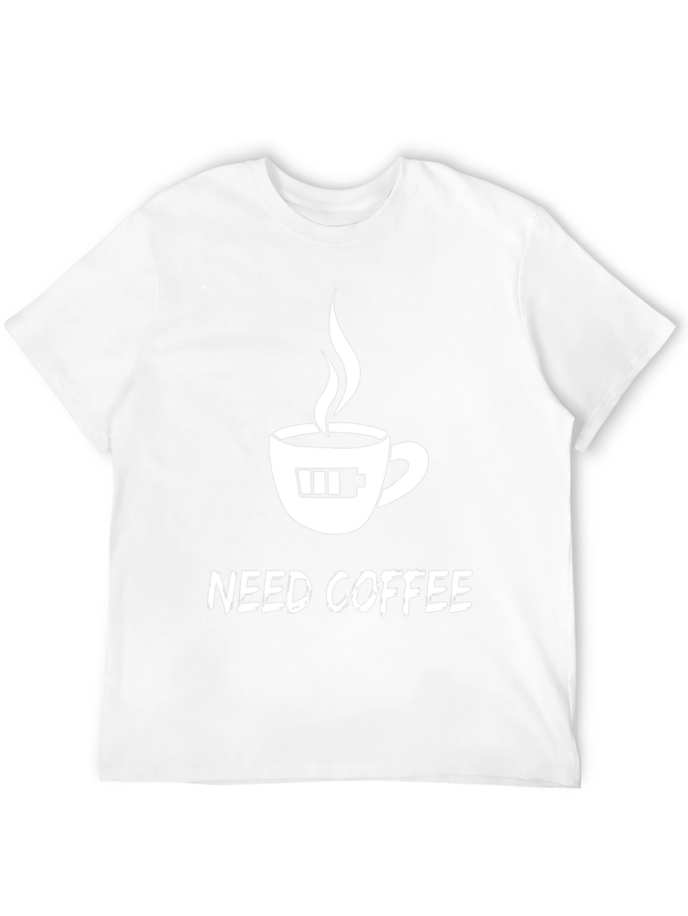 Need Coffee Battery T-Shirt