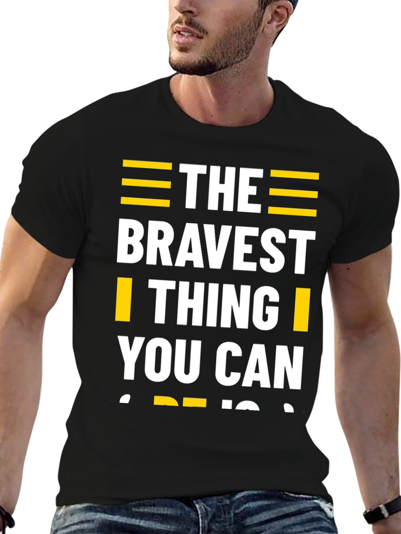 The Bravest Thing T-Shirt - Motivational Graphic Tee