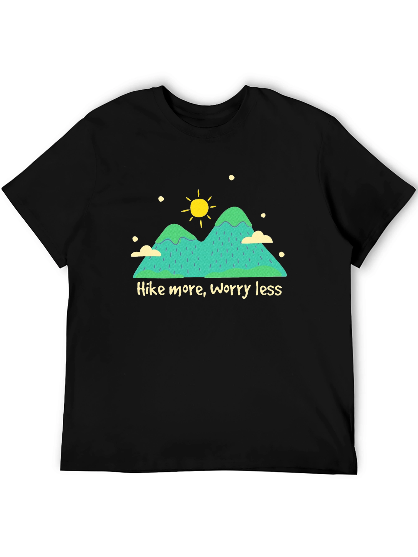 Hike More Worry Less Graphic T-Shirt
