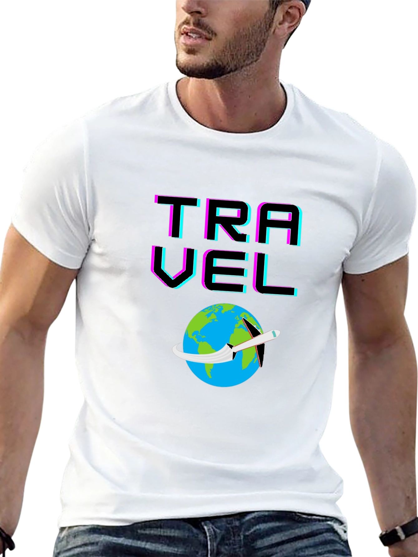 Travel Graphic T-Shirt - Adventure Awaits