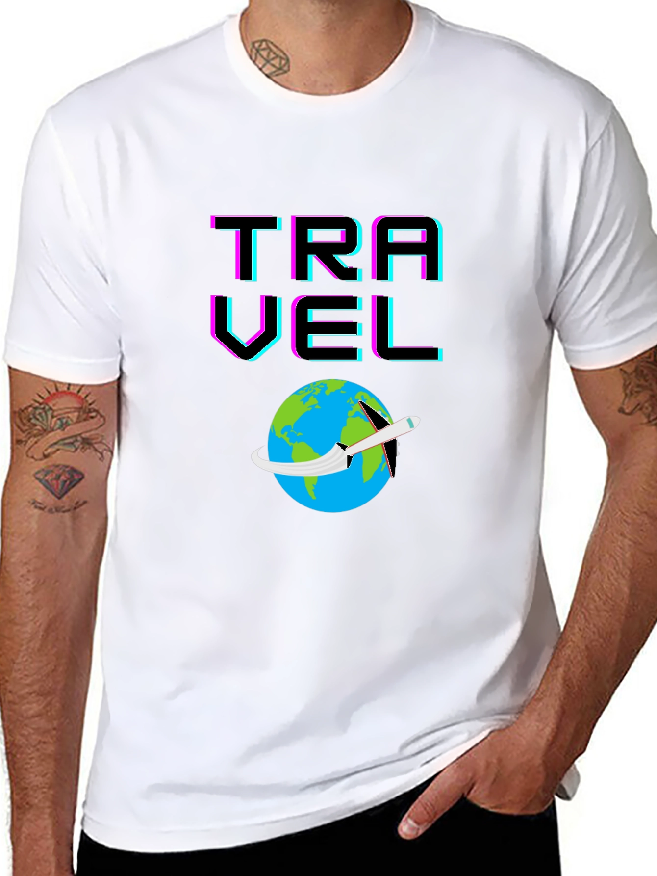 Travel Graphic T-Shirt - Adventure Awaits