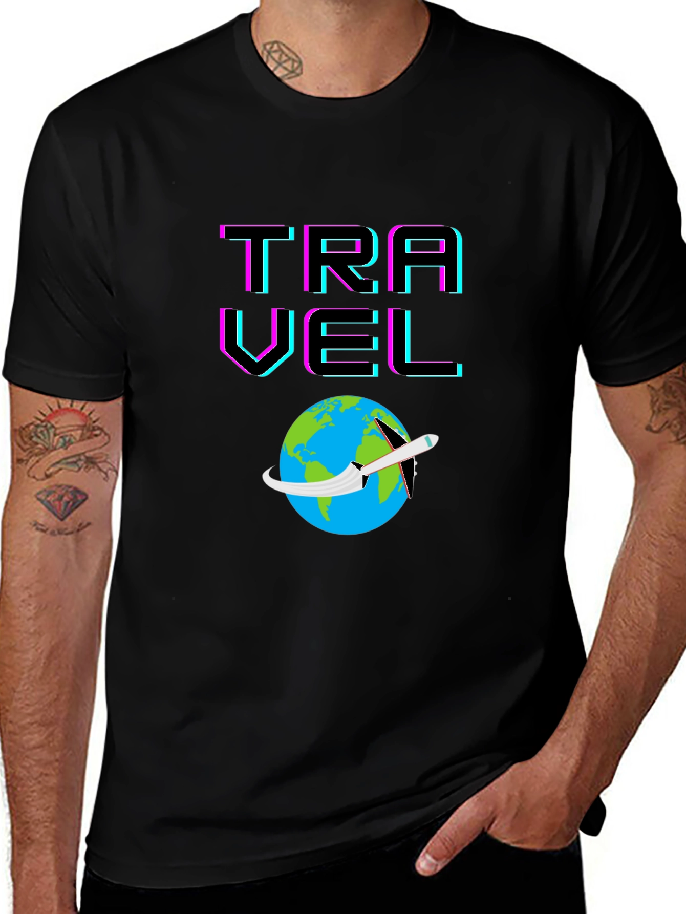Travel Graphic T-Shirt - Adventure Awaits