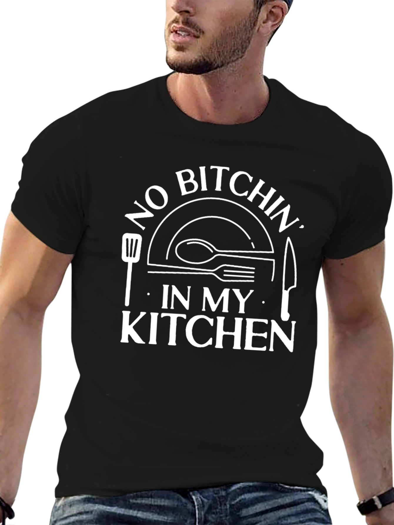 No Bitchin in My Kitchen Graphic T-Shirt