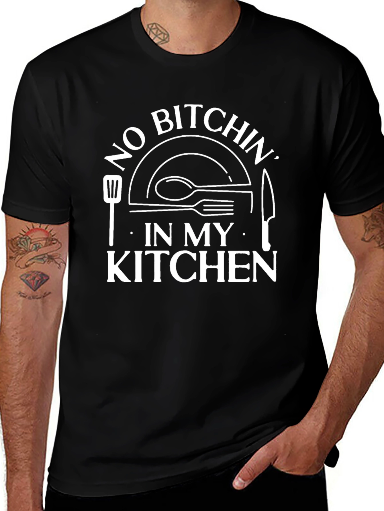 No Bitchin in My Kitchen Graphic T-Shirt