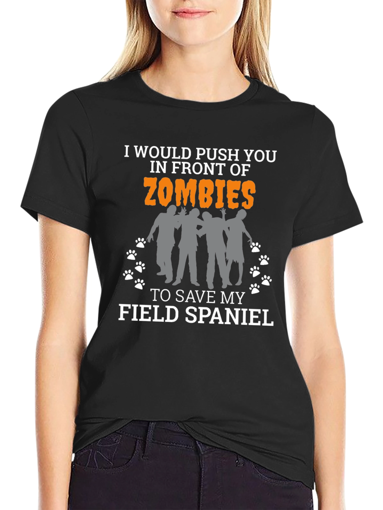 Zombie Field Spaniel T-Shirt