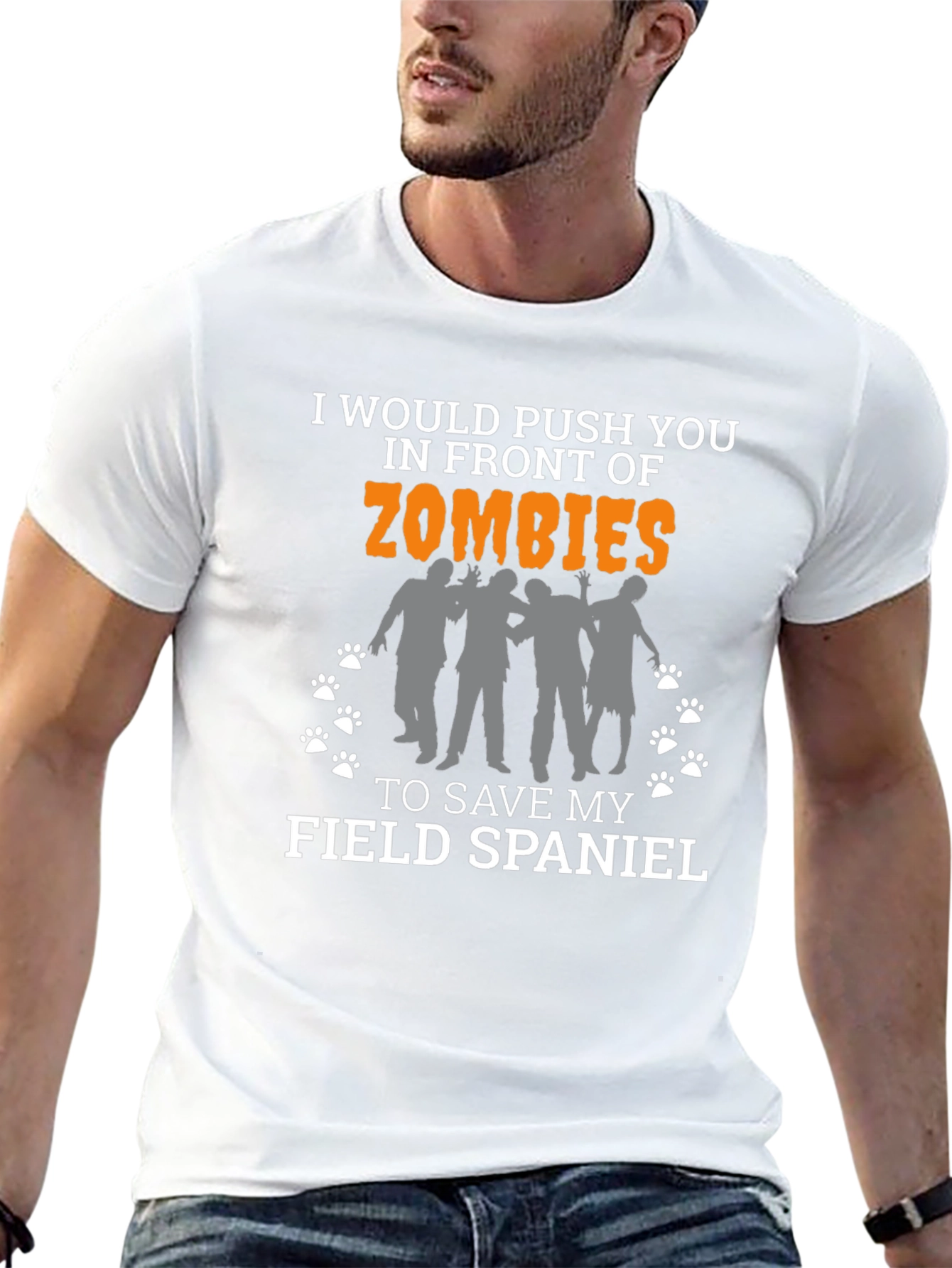 Zombie Field Spaniel T-Shirt