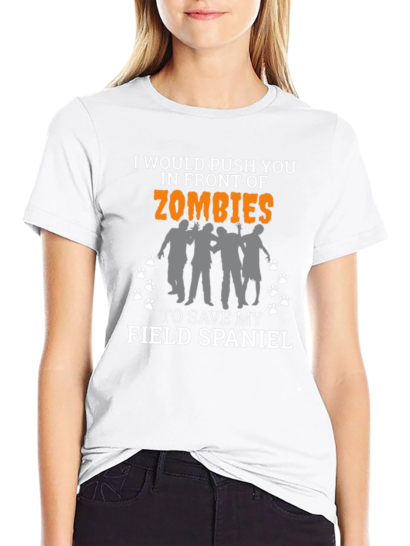 Zombie Field Spaniel T-Shirt