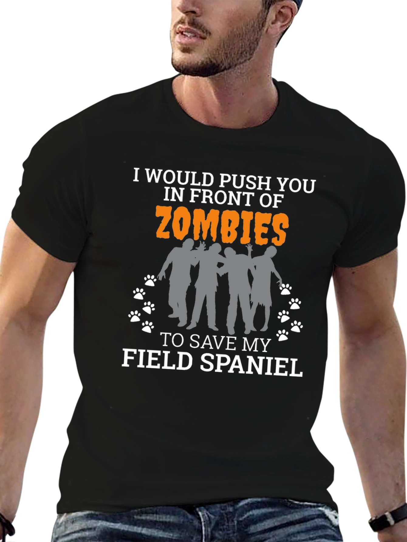 Zombie Field Spaniel T-Shirt