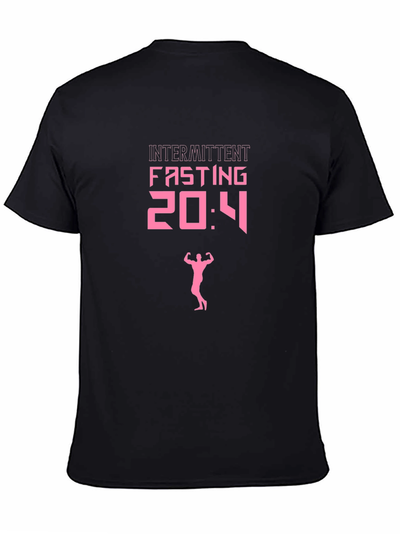 Intermittent Fasting 20:4 T-Shirt - Workout Motivation Tee