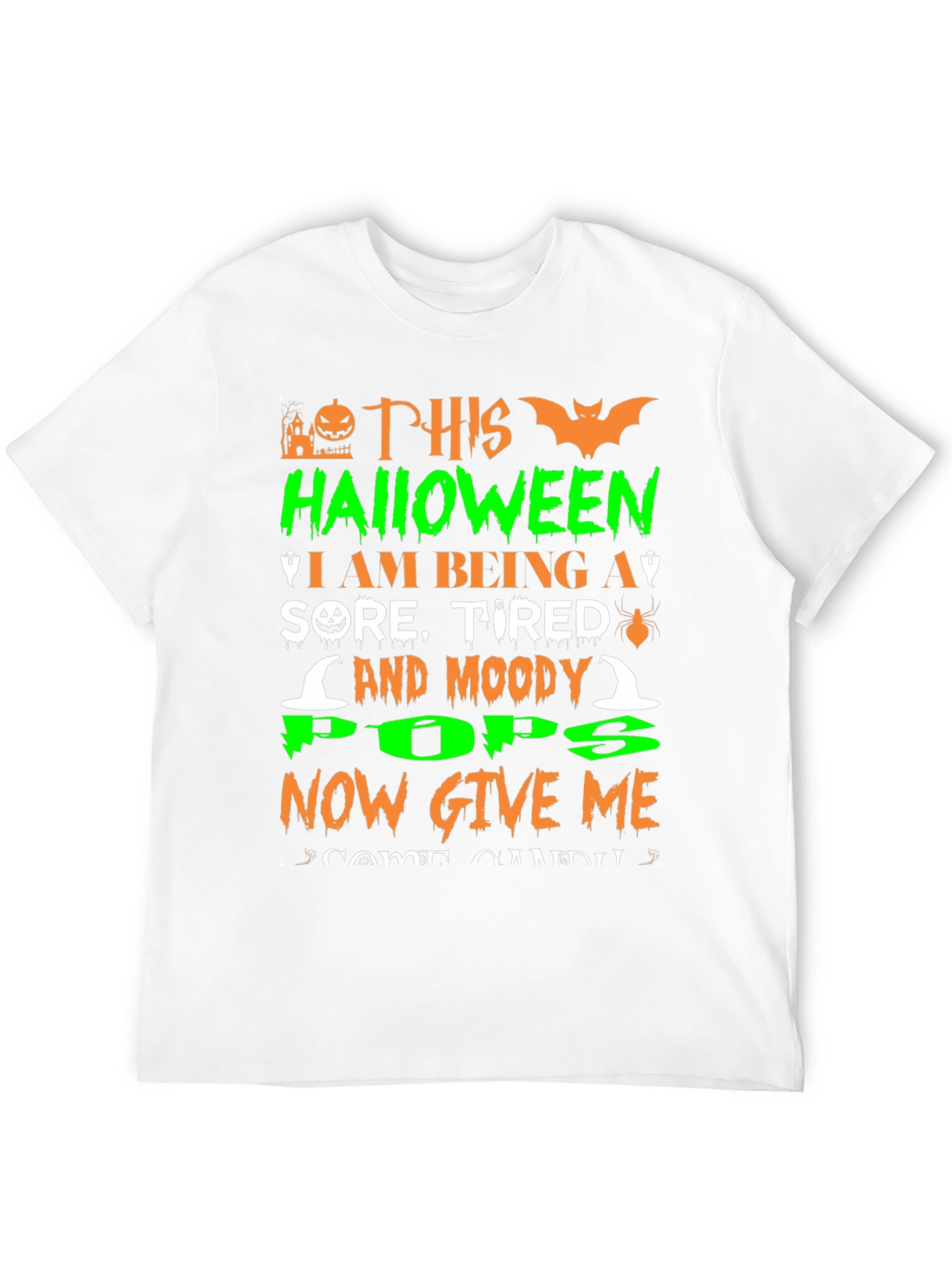 Halloween Sore Tired Moody Pops T-Shirt