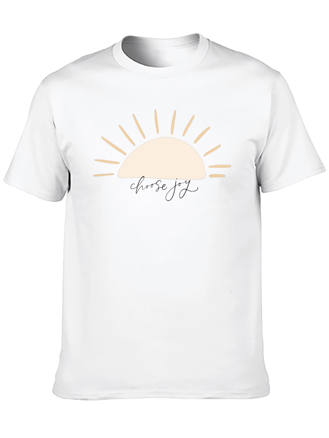 Choose Joy Graphic Tee - Black