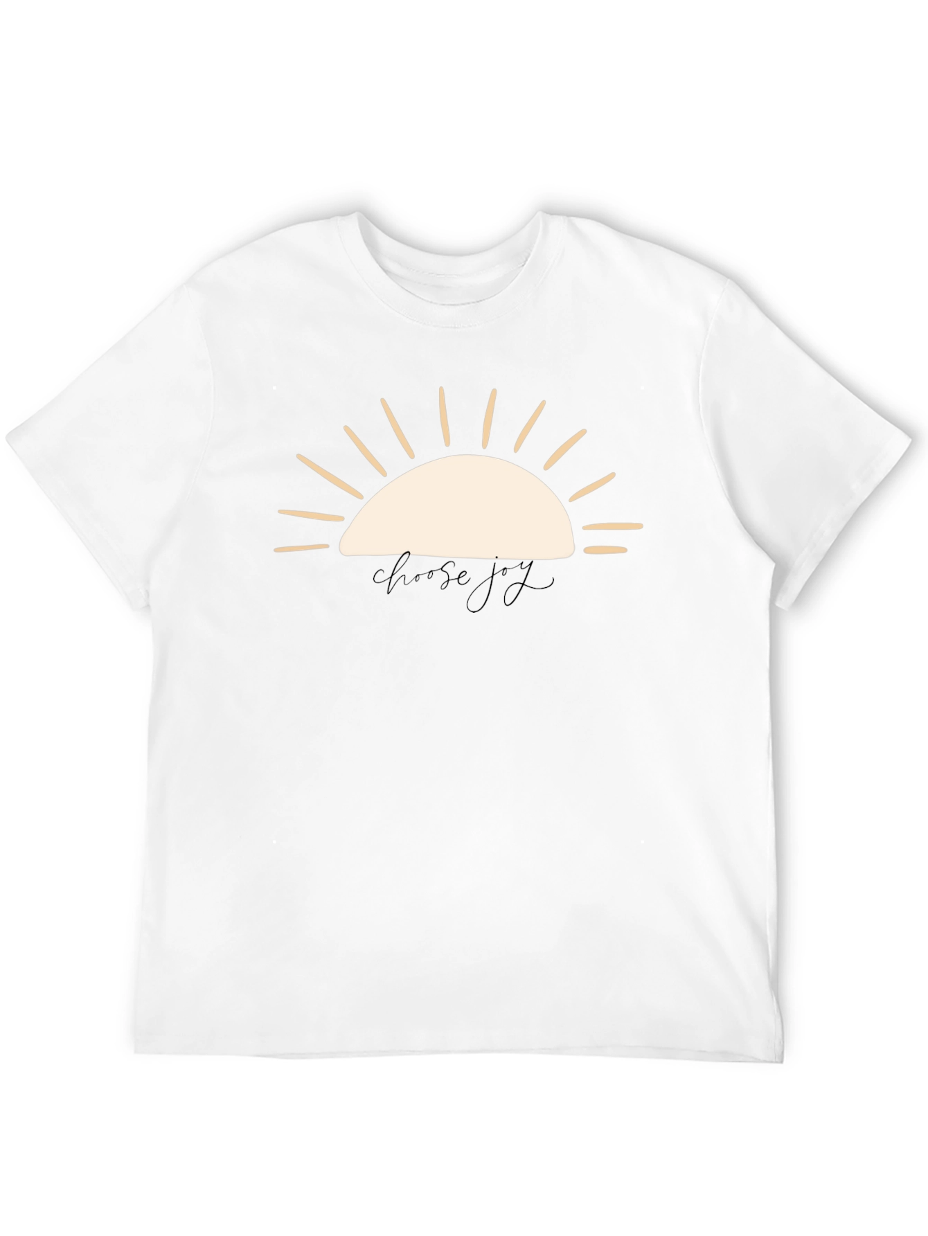 Choose Joy Graphic Tee - Black