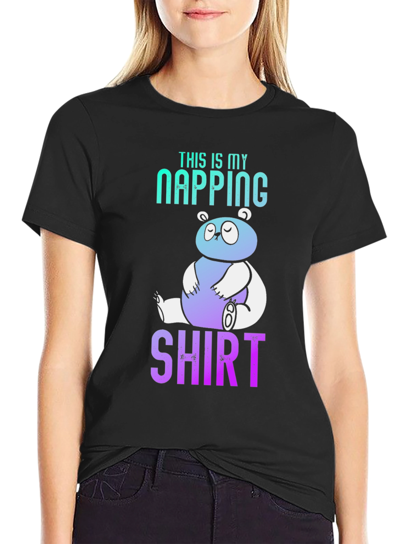 Napping Shirt - Panda T-Shirt - Funny Sleep Tee