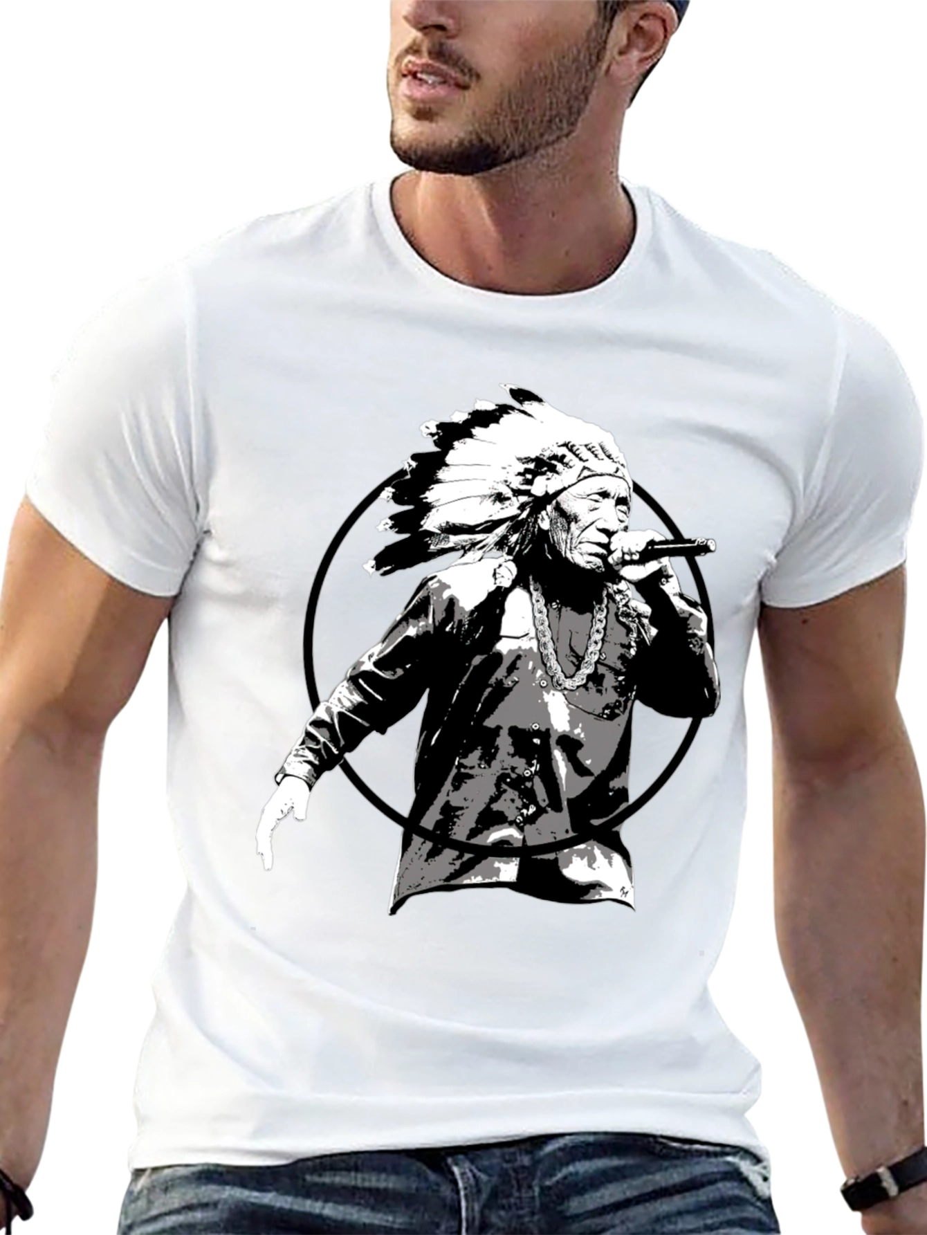 Chief Rapper Black T-Shirt