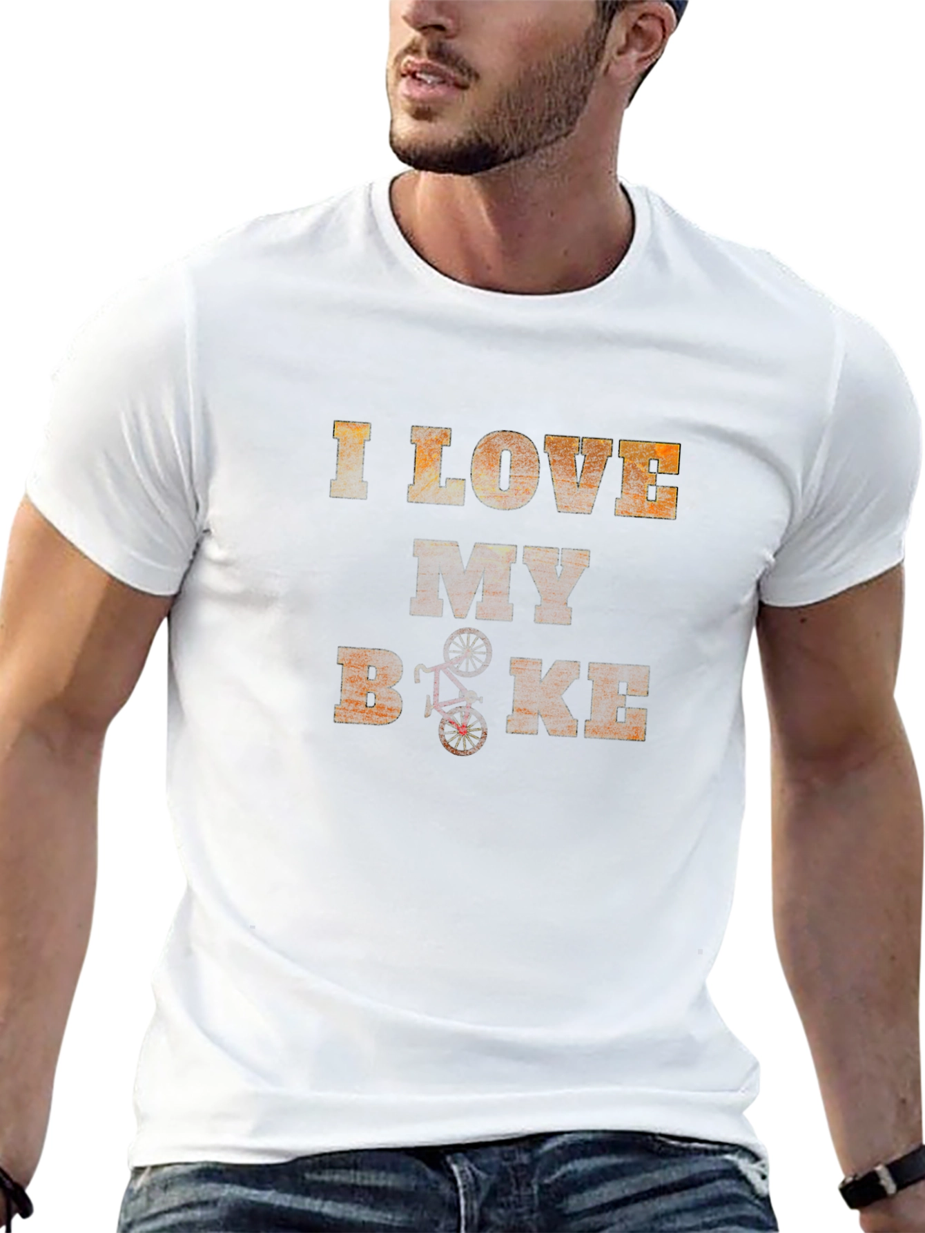 I Love My Bike Graphic Tee