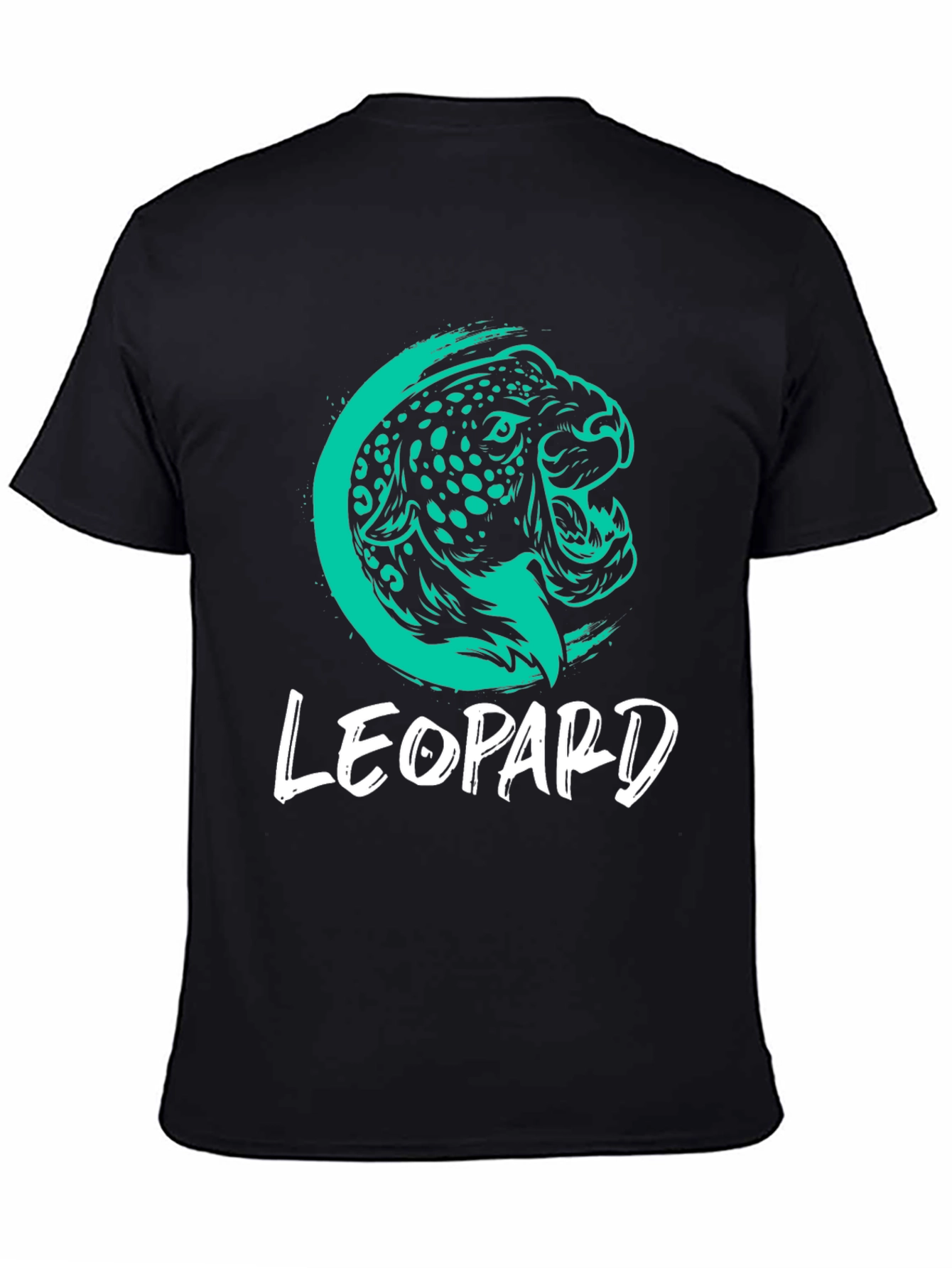 Leopard Graphic Tee - Cool Animal Design