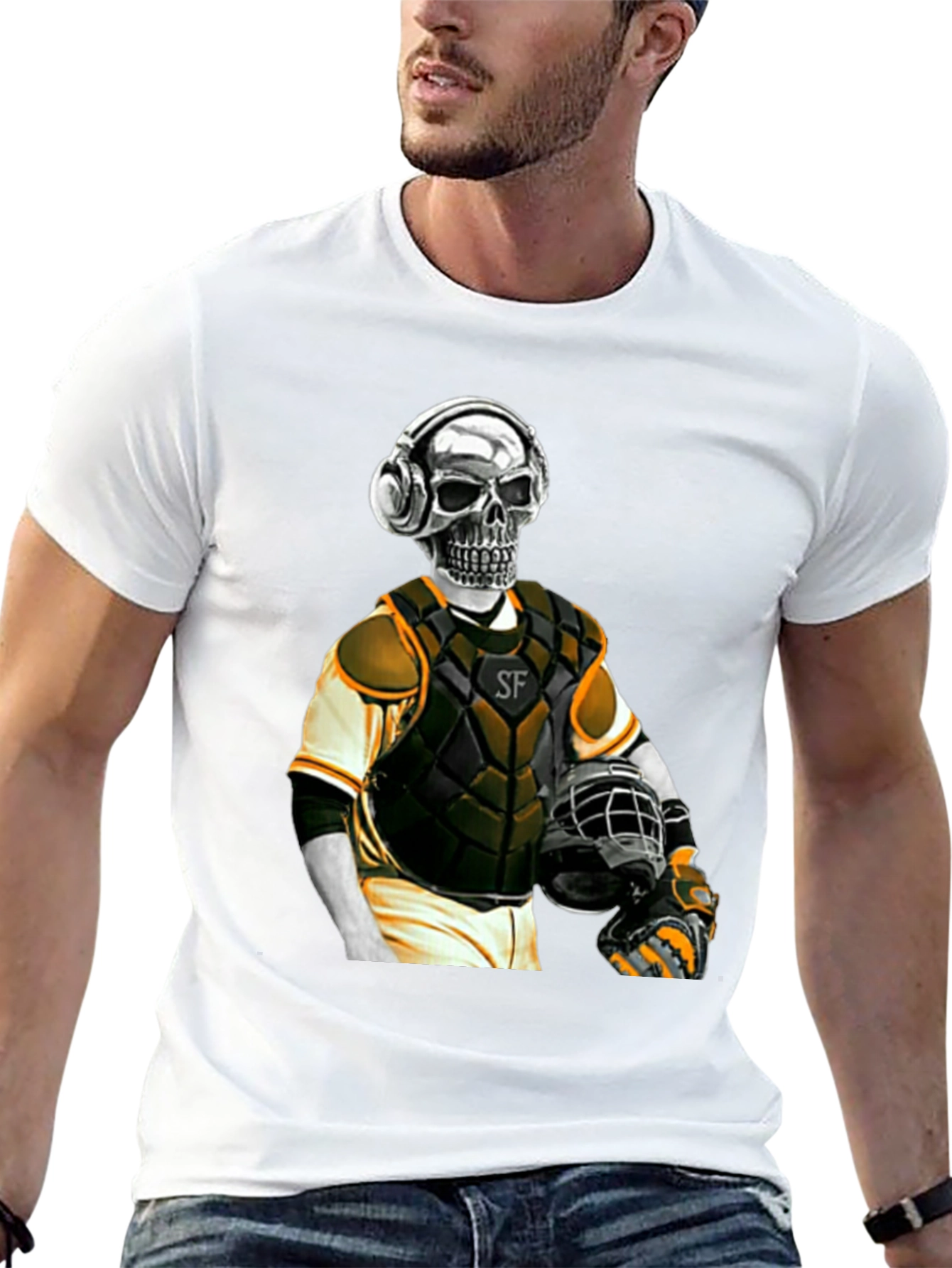 Skull Catcher Graphic Tee