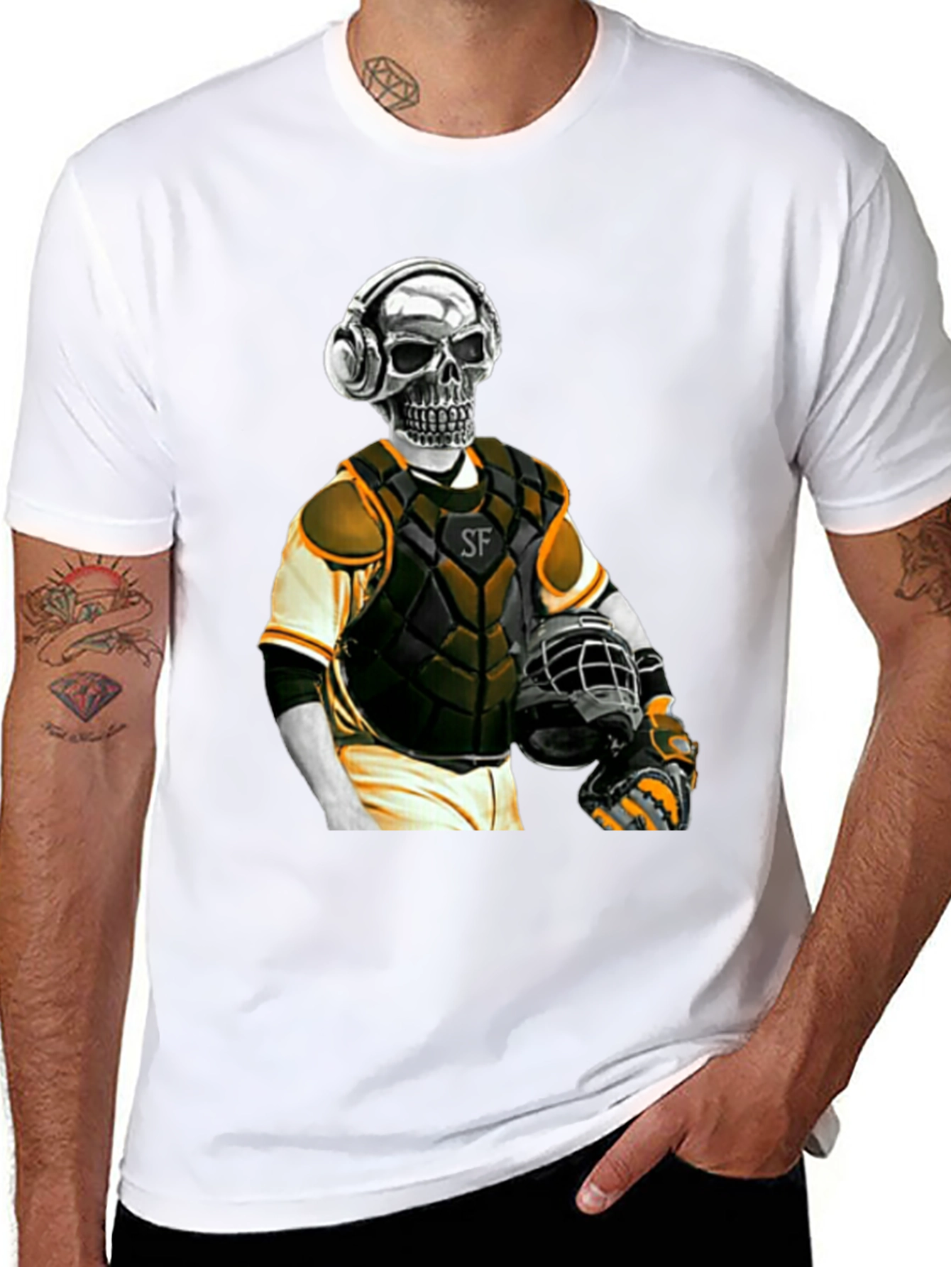 Skull Catcher Graphic Tee