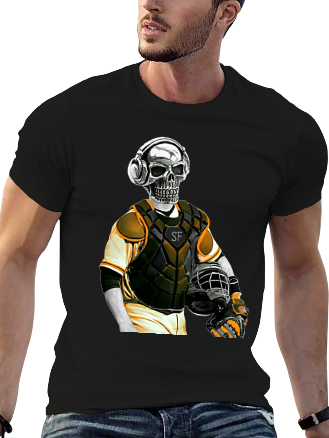 Skull Catcher Graphic Tee