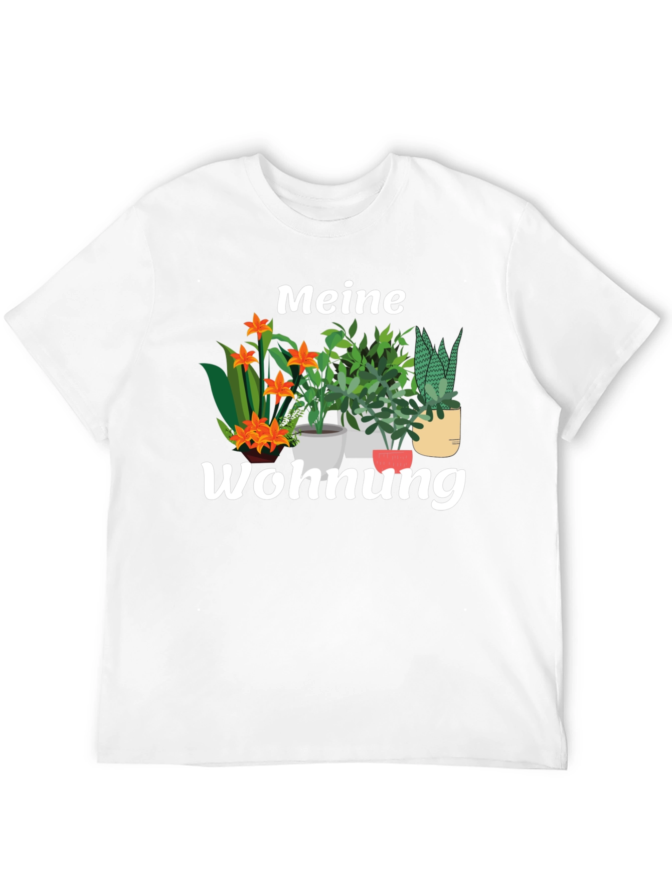 Meine Wohnung Graphic Tee - Houseplant Lover Shirt