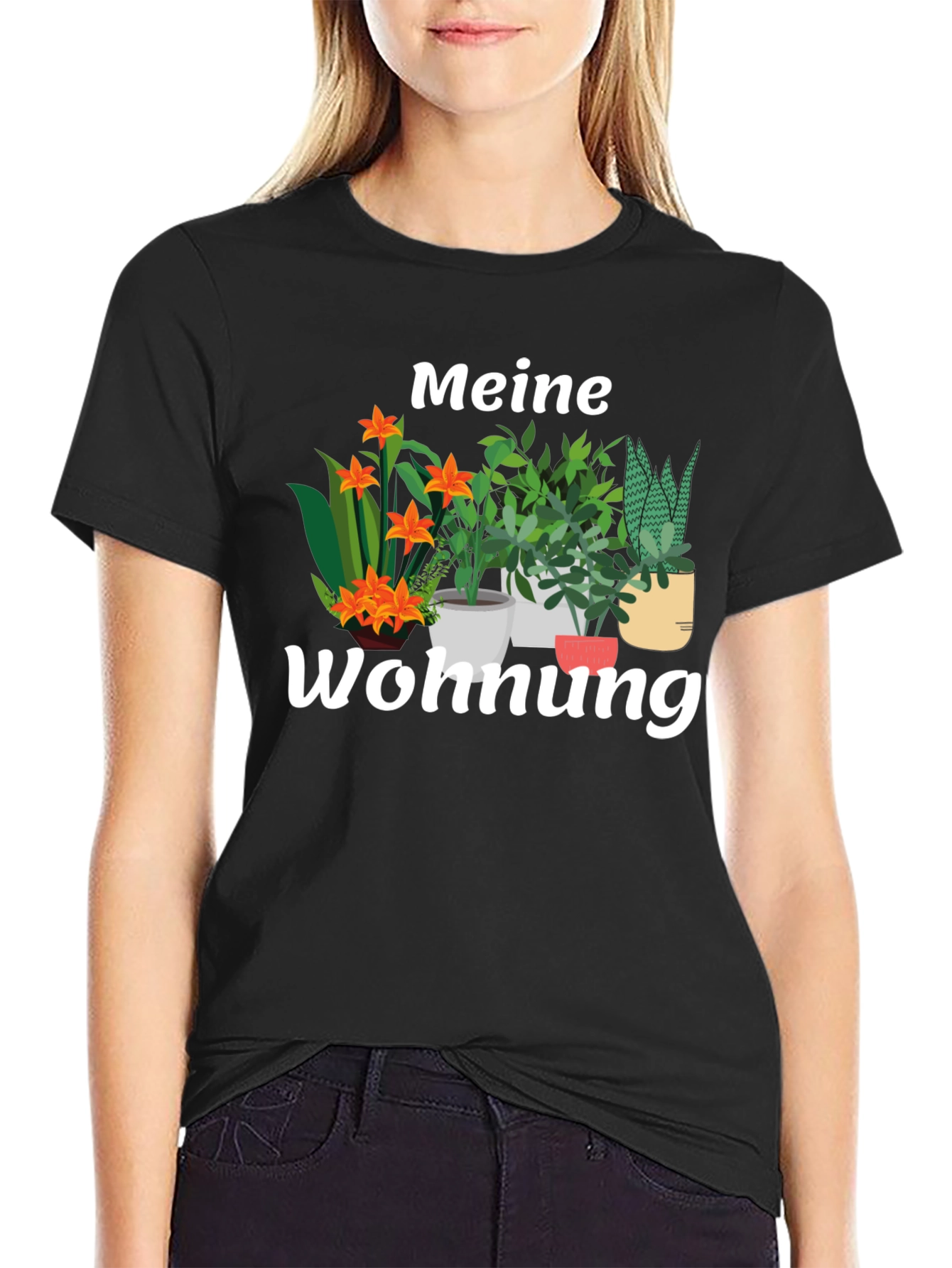 Meine Wohnung Graphic Tee - Houseplant Lover Shirt