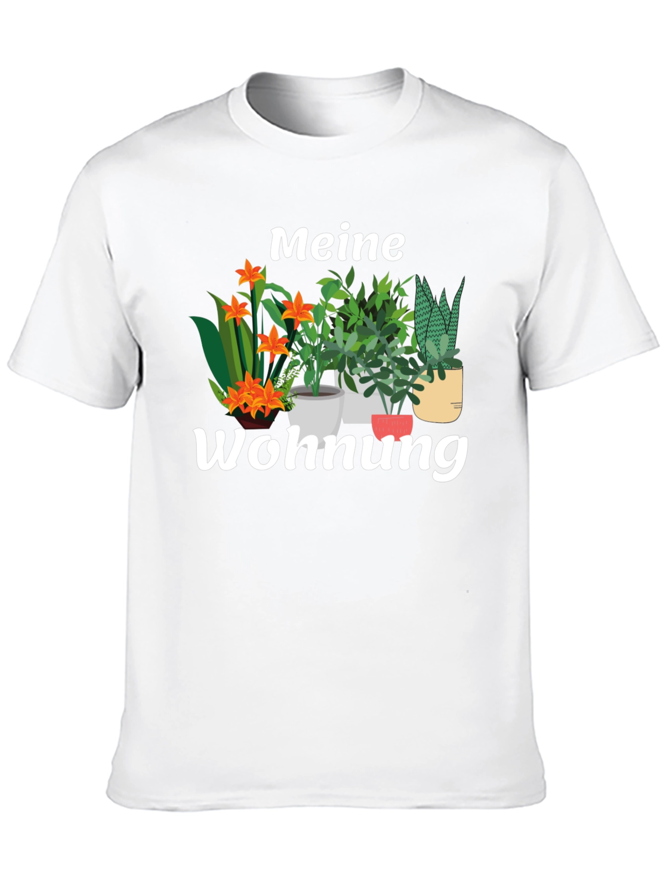 Meine Wohnung Graphic Tee - Houseplant Lover Shirt