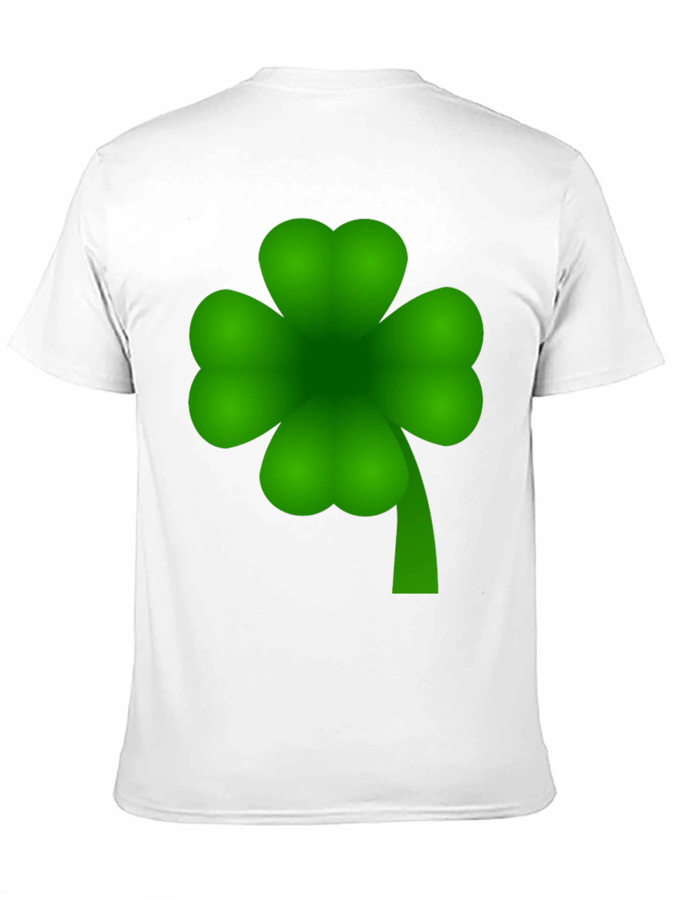 Lucky Four-Leaf Clover Graphic T-Shirt
