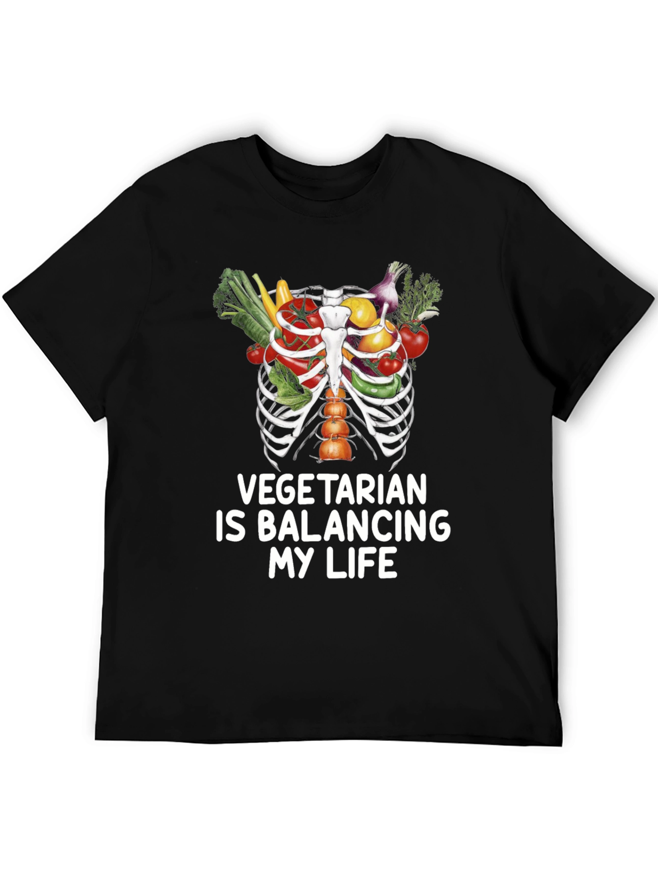 Vegetarian Balancing Life T-Shirt