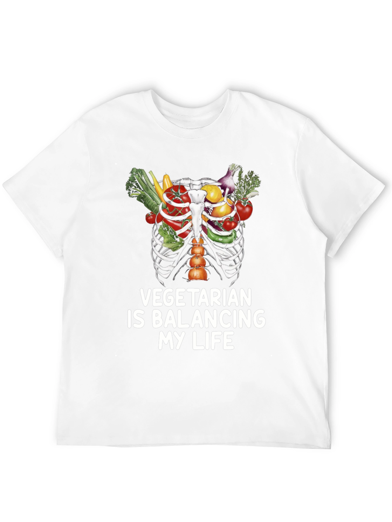 Vegetarian Balancing Life T-Shirt