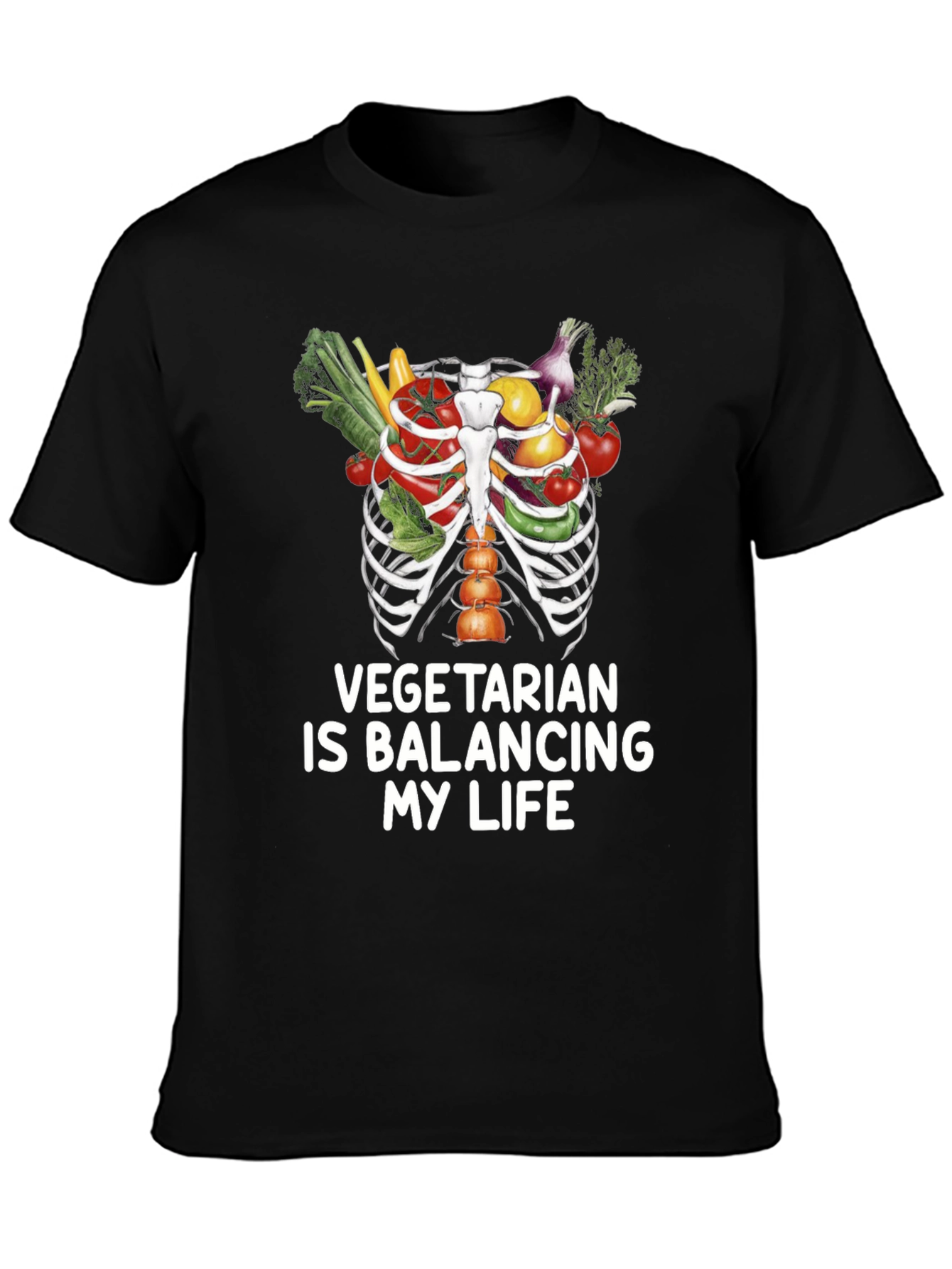 Vegetarian Balancing Life T-Shirt