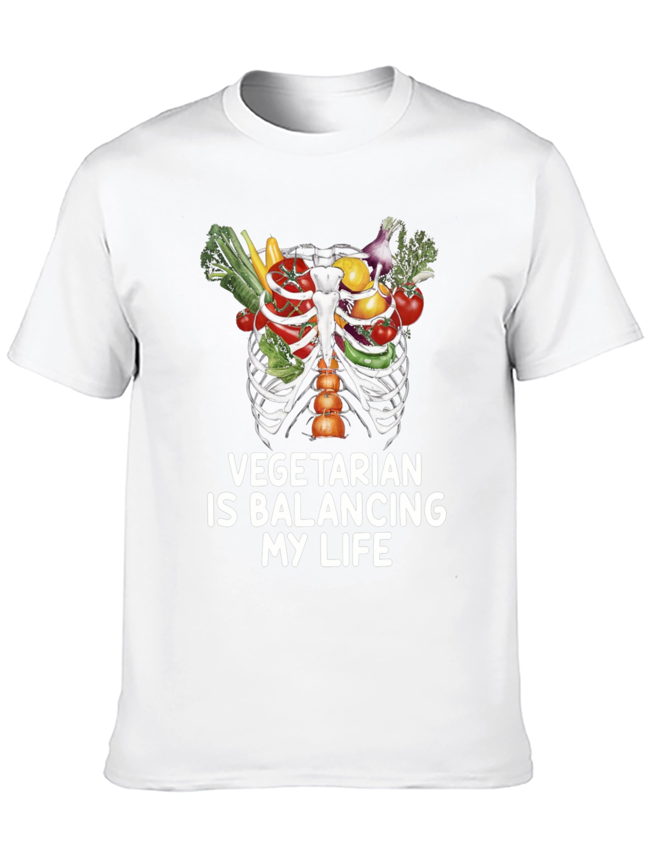 Vegetarian Balancing Life T-Shirt