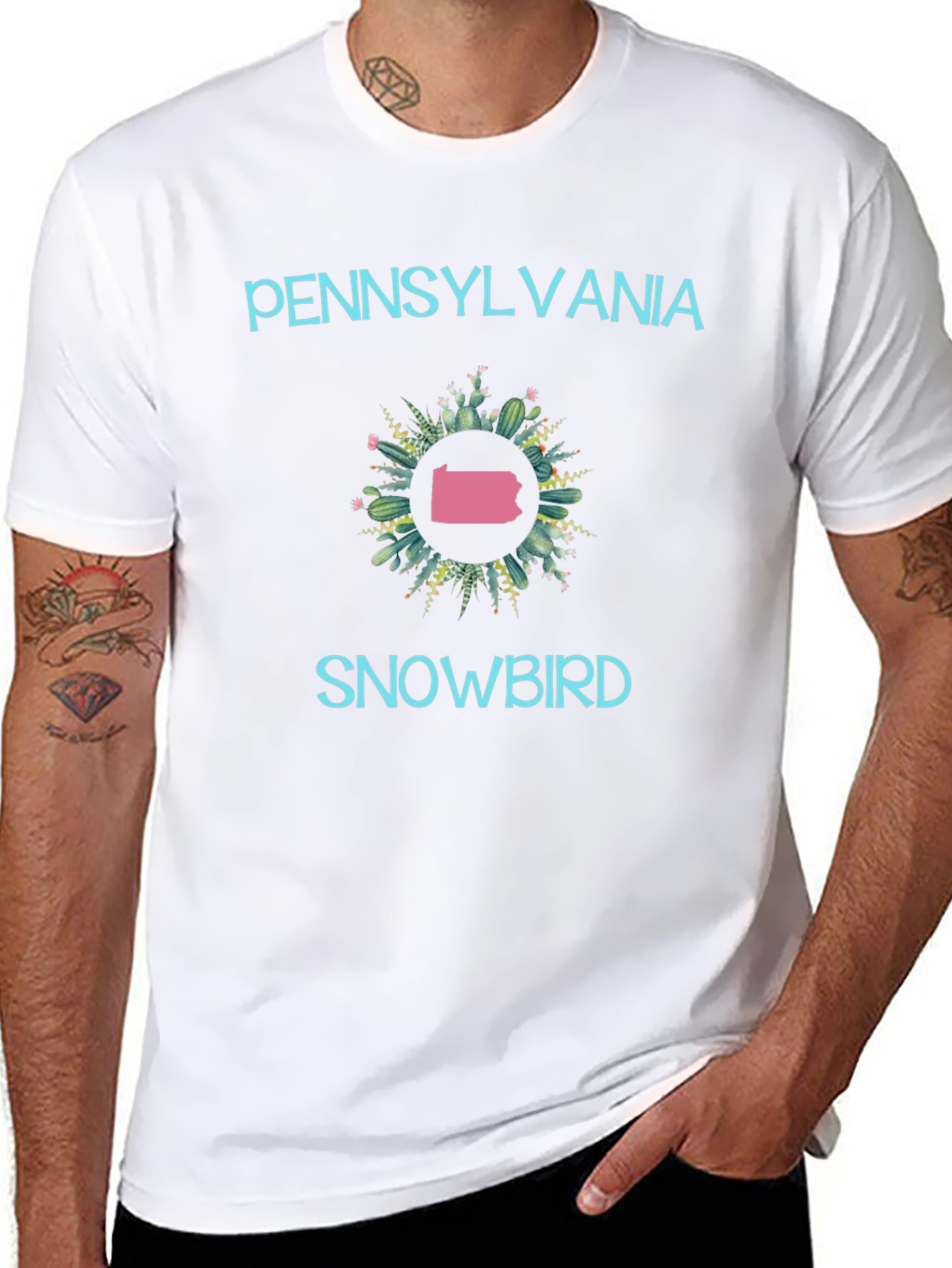 Pennsylvania Snowbird Graphic T-Shirt
