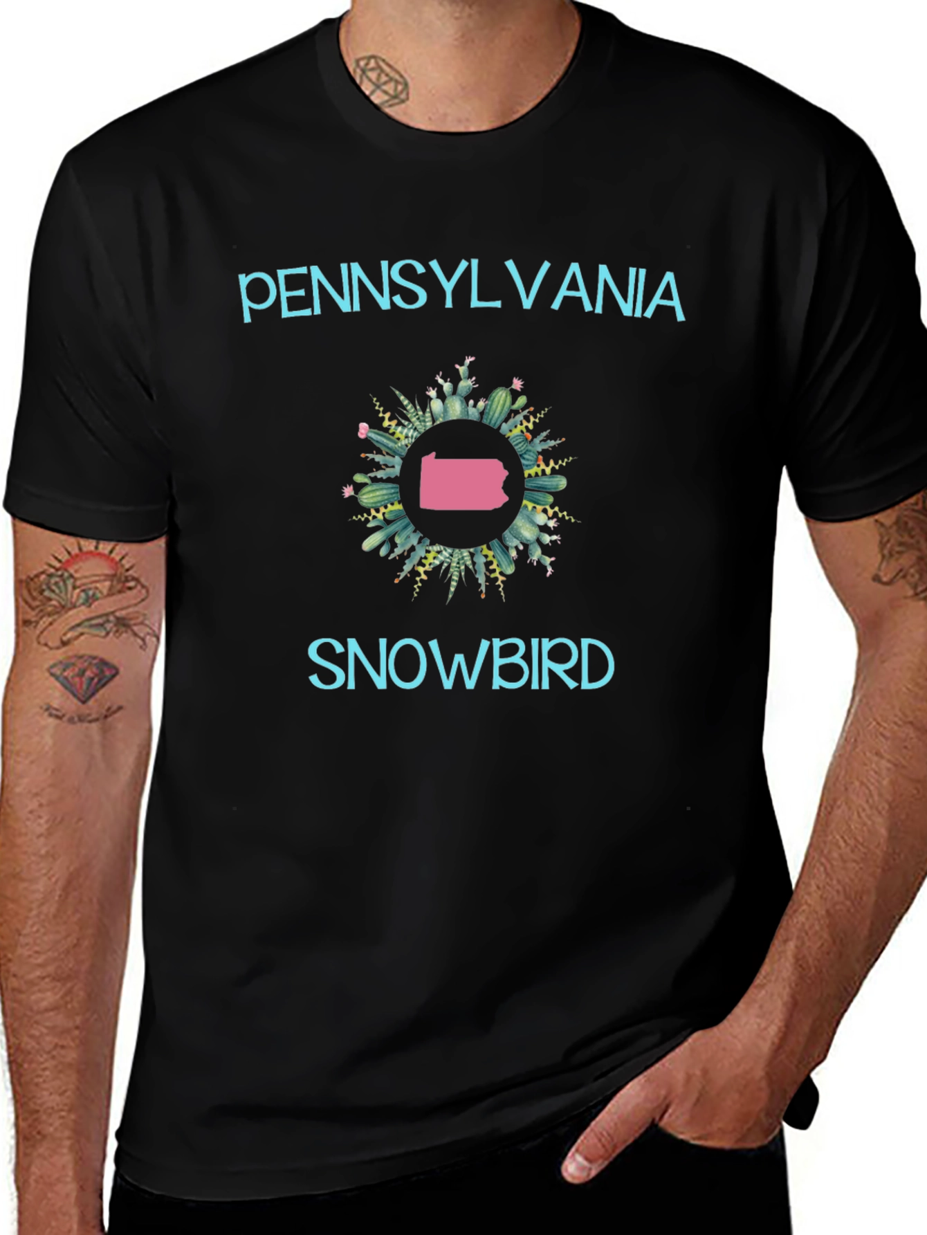 Pennsylvania Snowbird Graphic T-Shirt