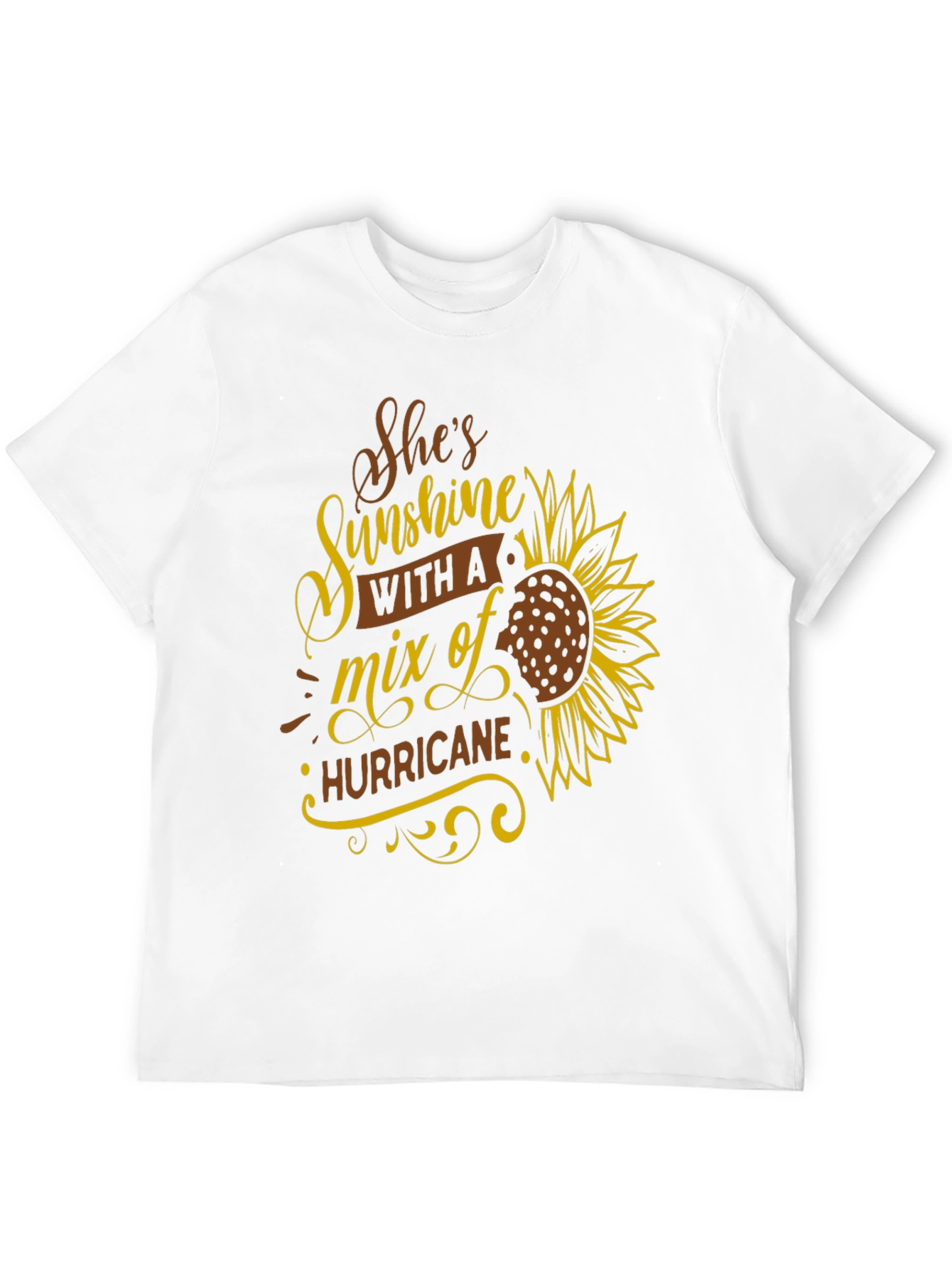 Shes Sunshine & Hurricane Graphic T-Shirt