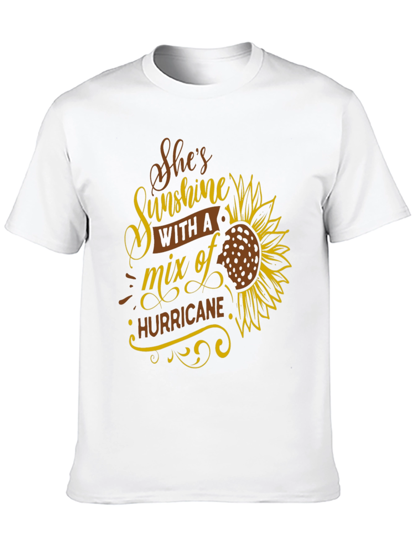 Shes Sunshine & Hurricane Graphic T-Shirt