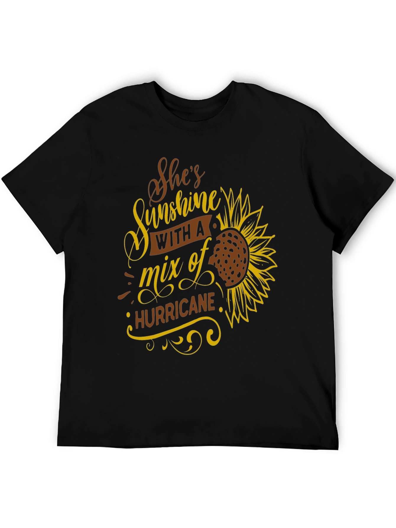 Shes Sunshine & Hurricane Graphic T-Shirt