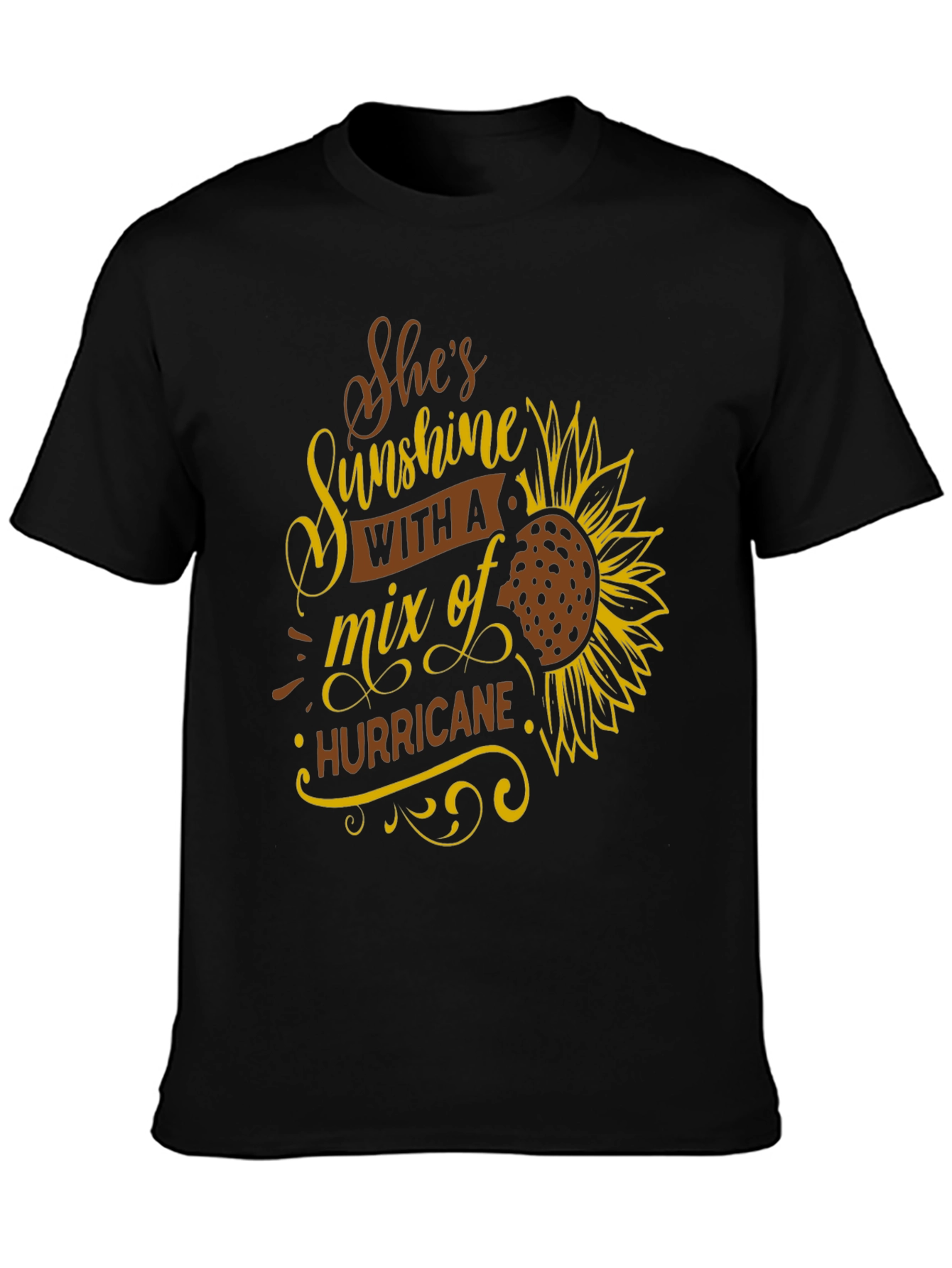Shes Sunshine & Hurricane Graphic T-Shirt