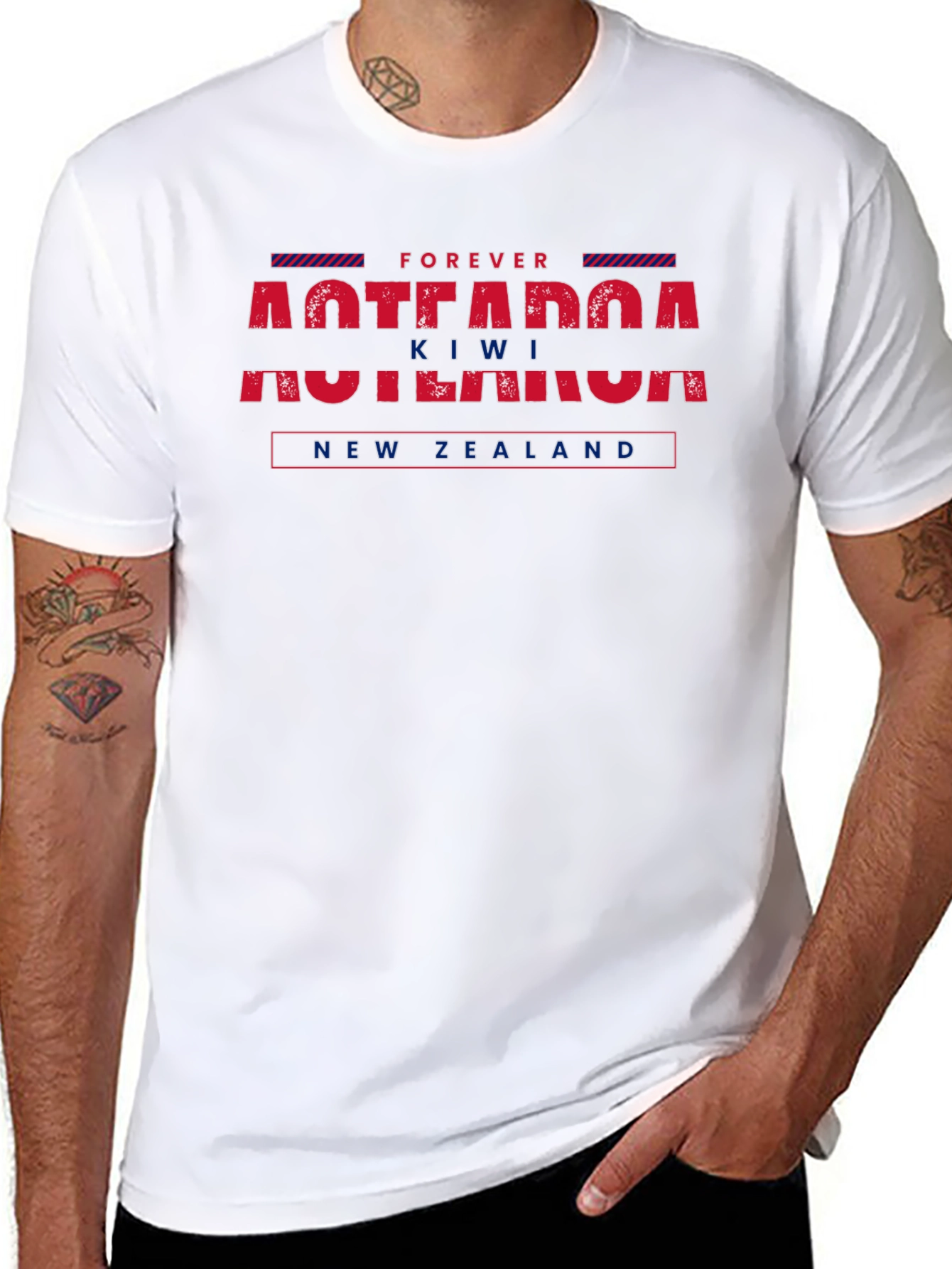 Aotearoa Kiwi New Zealand Tee